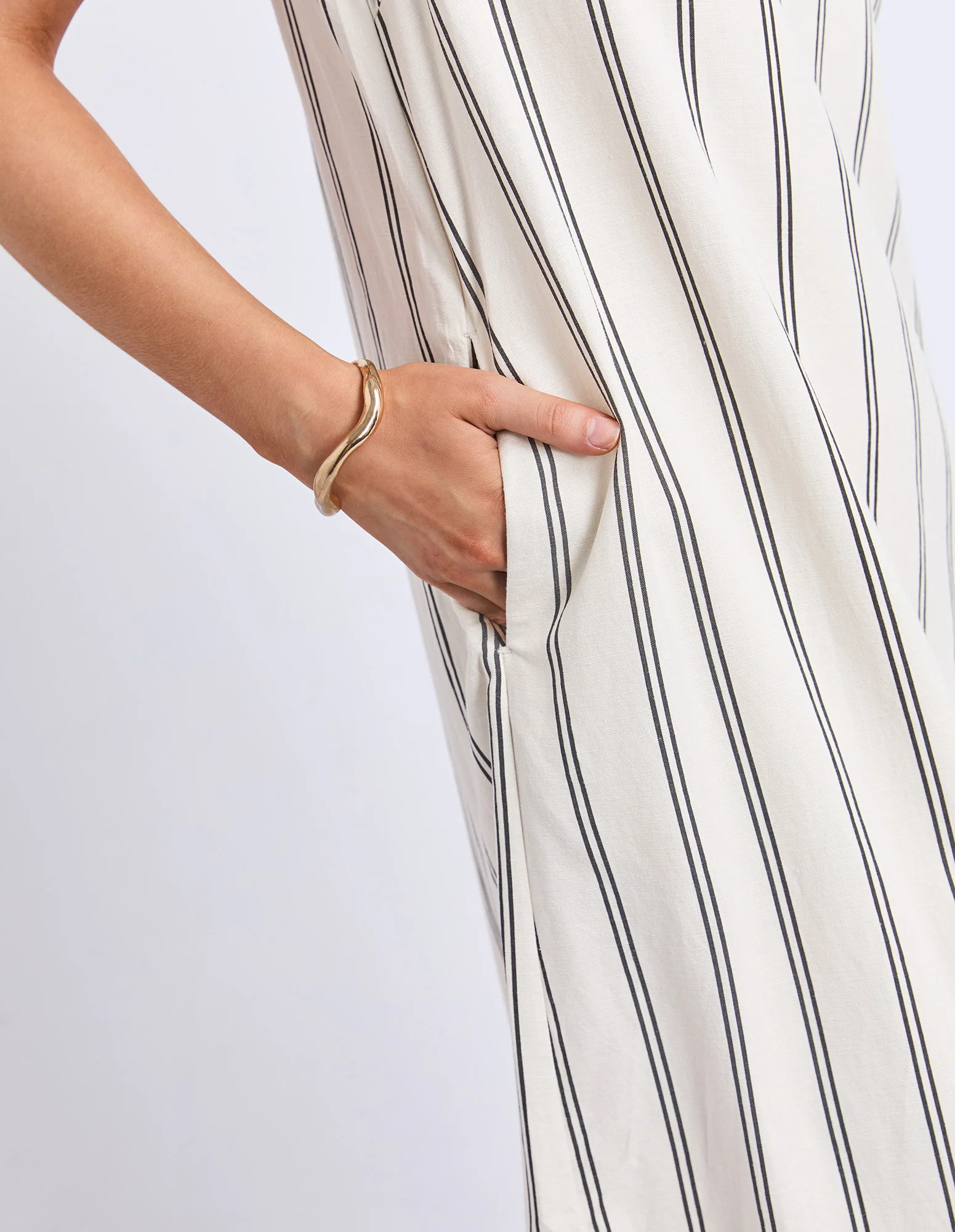 Riley Stripe Dress - Image 5