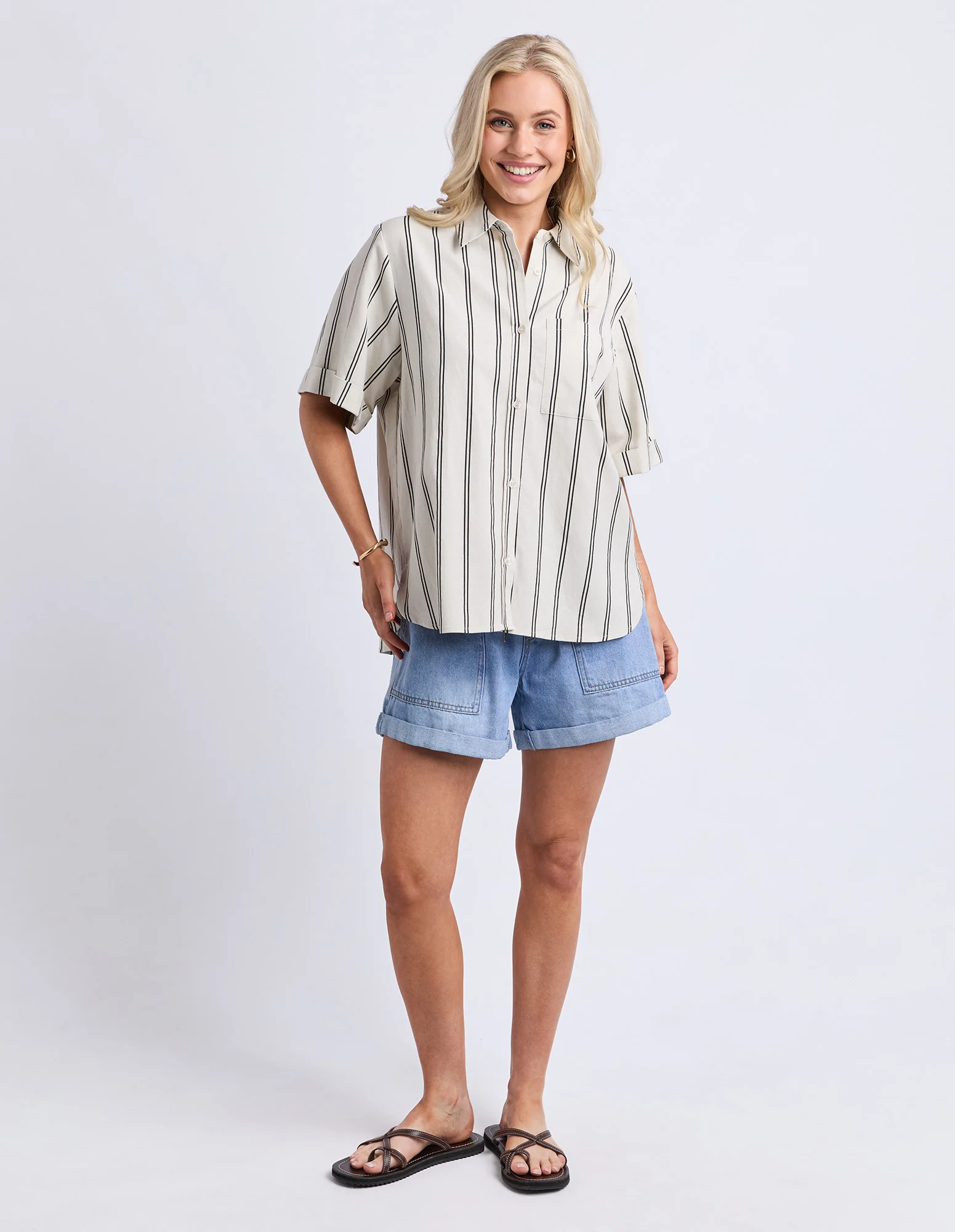 Riley Stripe Shirt - Image 2