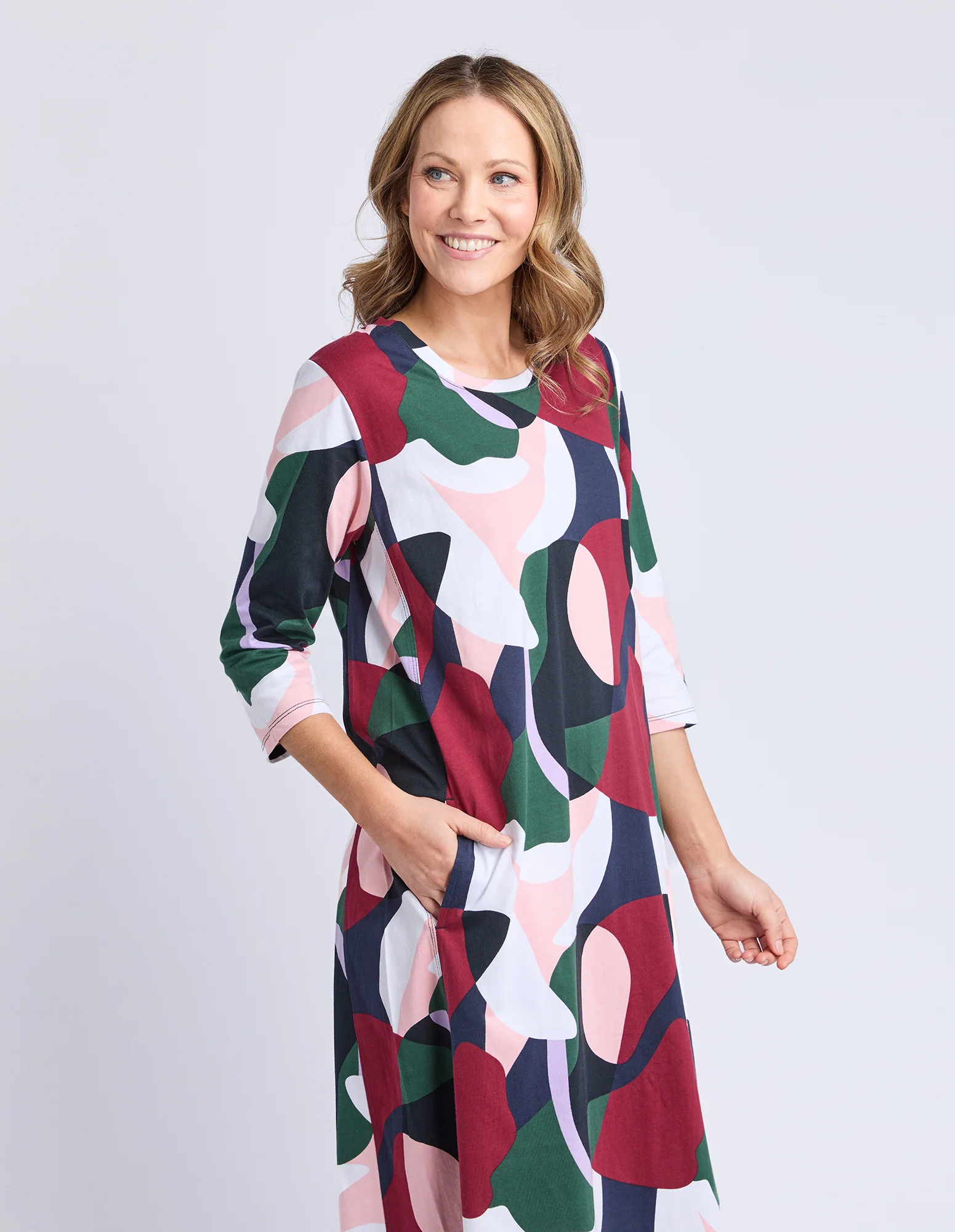 Ronja Dress Abstract Print - Image 10