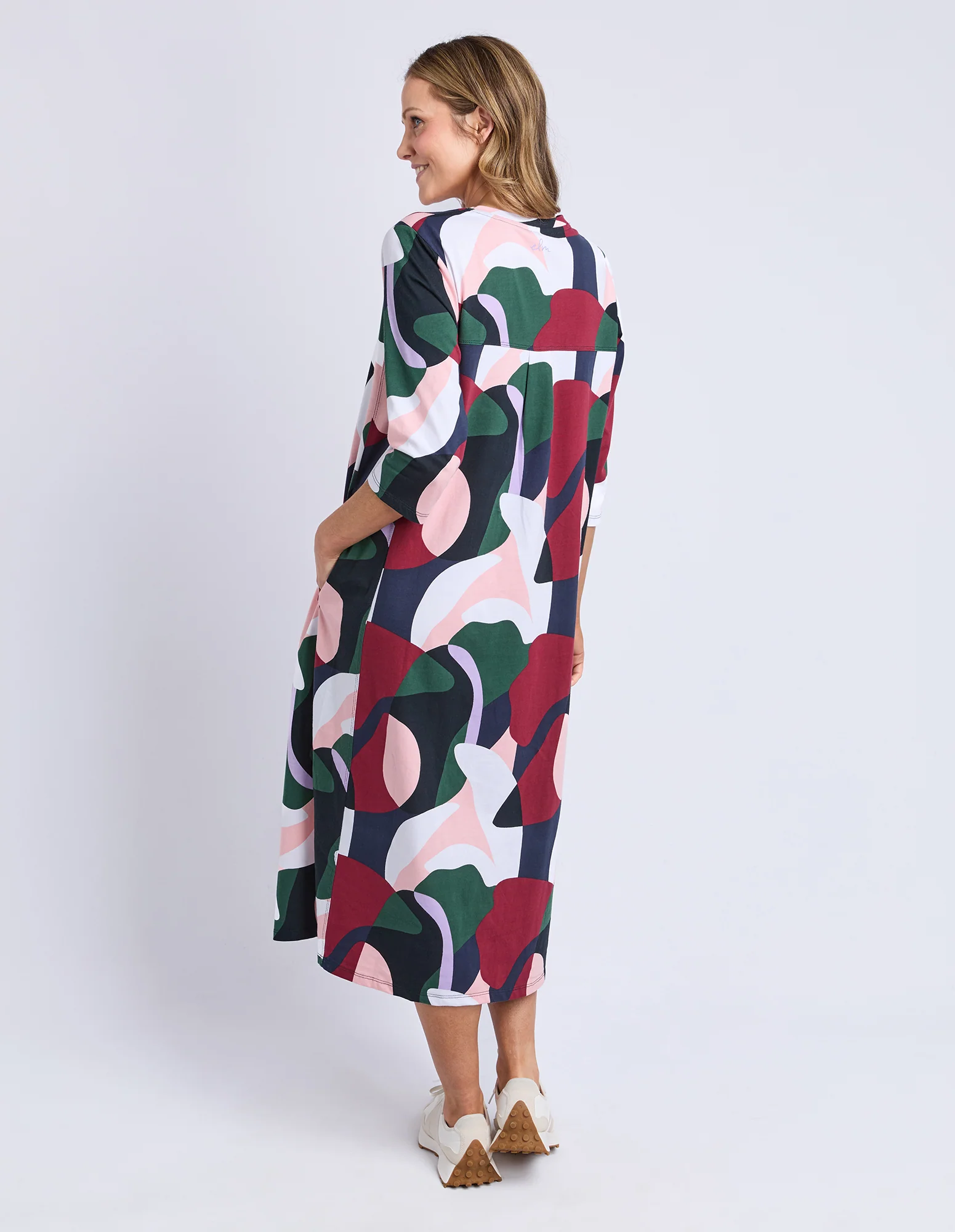 Ronja Dress Abstract Print - Image 11