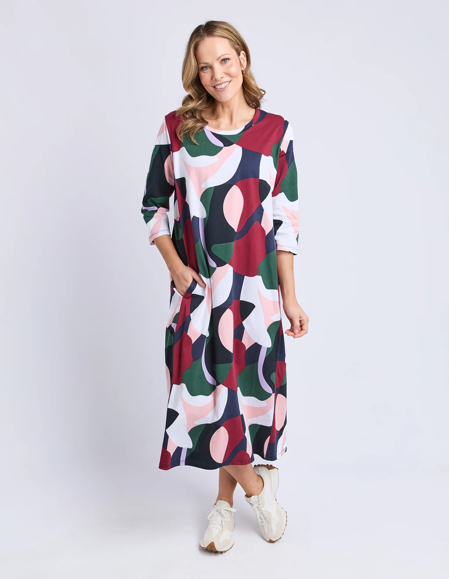 Ronja Dress Abstract Print - Image 12
