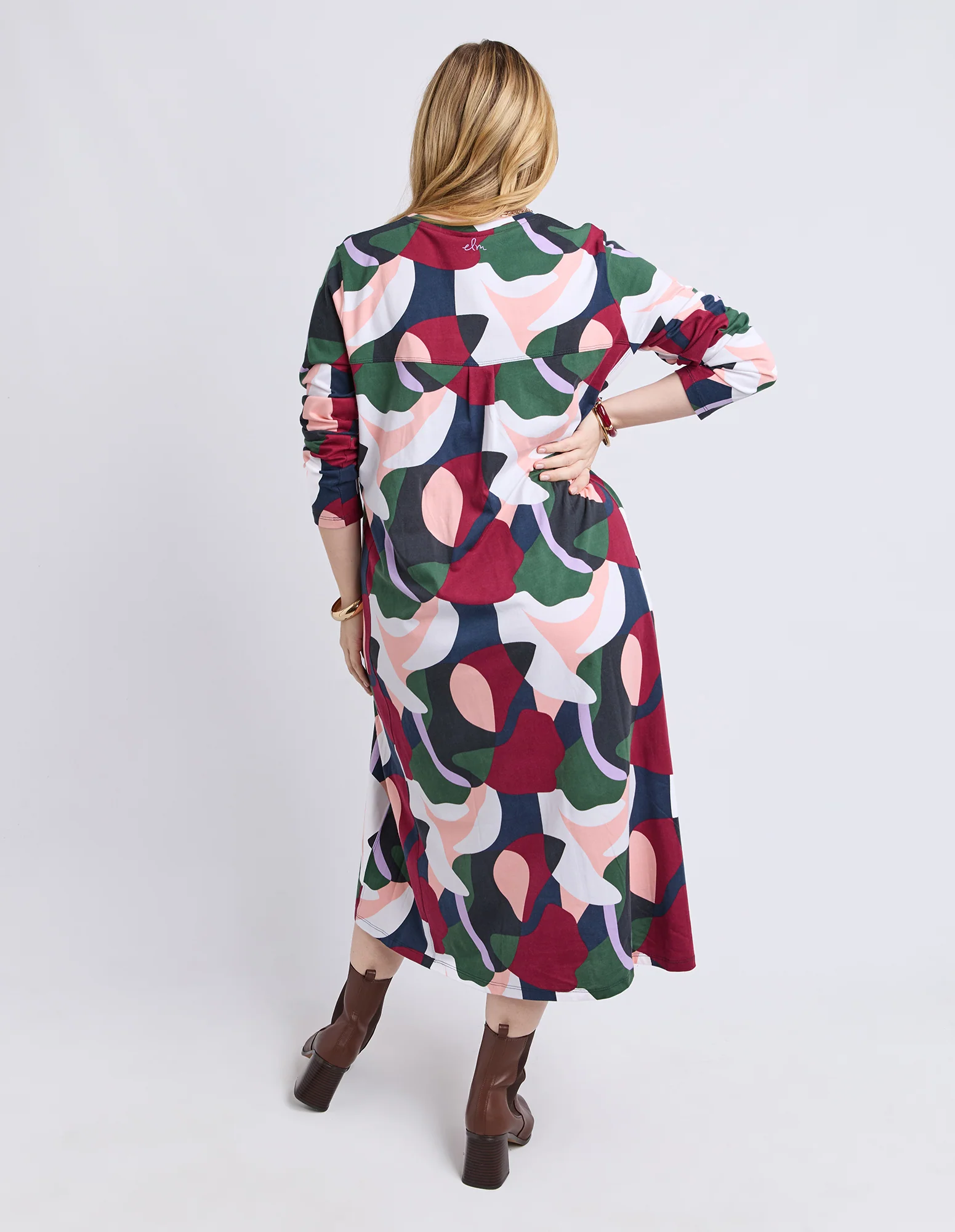 Ronja Dress Abstract Print - Image 4