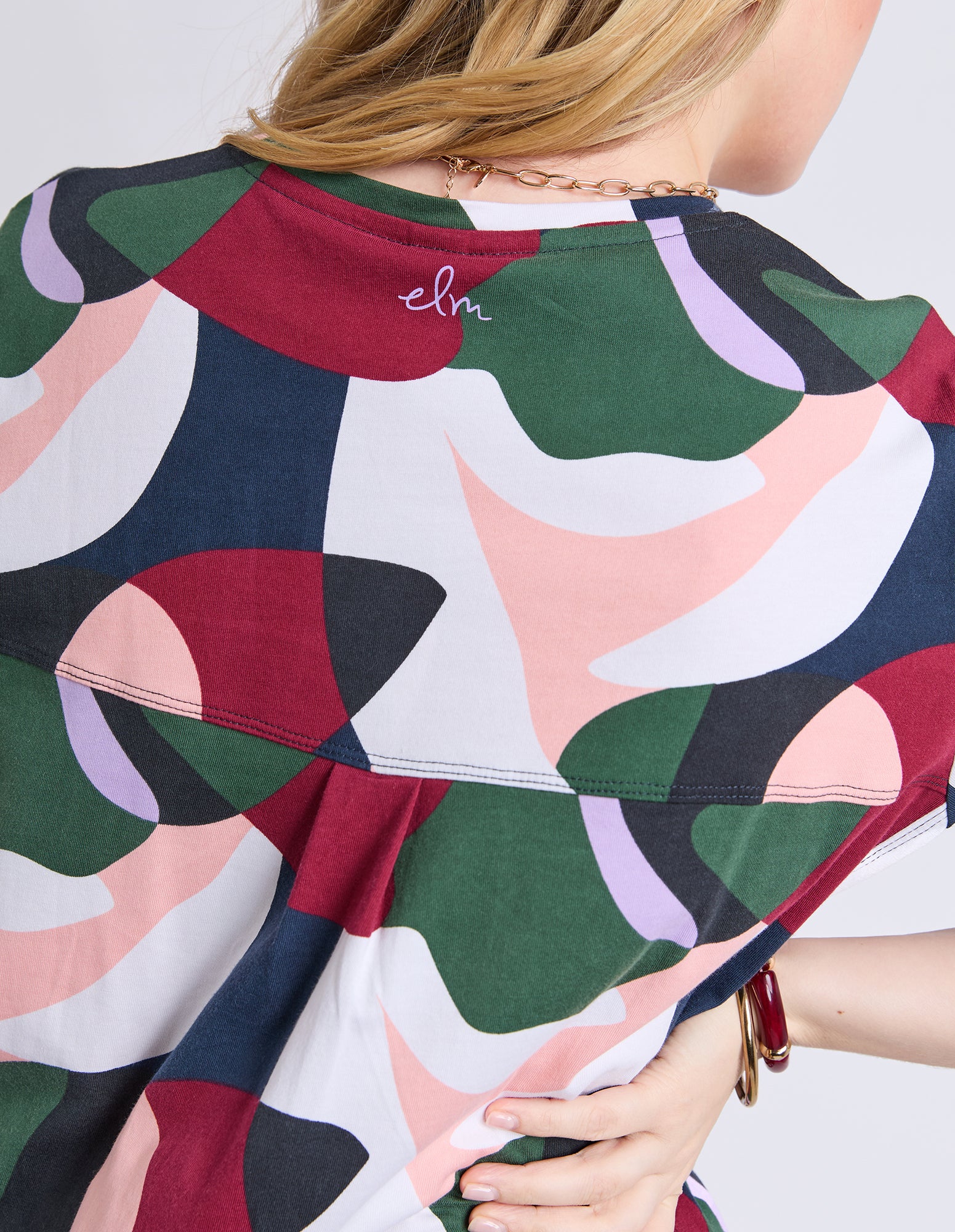 Ronja Dress Abstract Print - Image 6