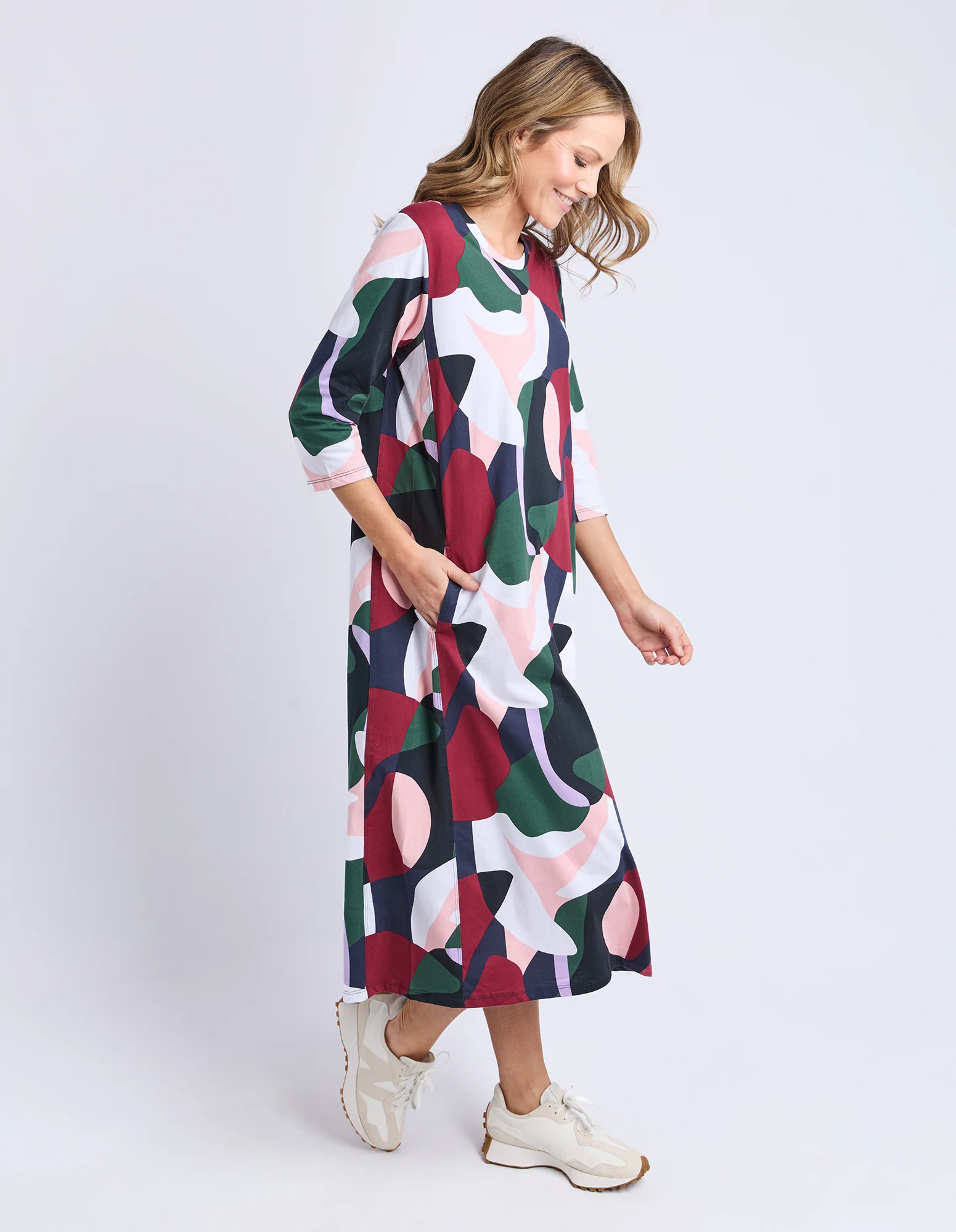 Ronja Dress Abstract Print - Image 8