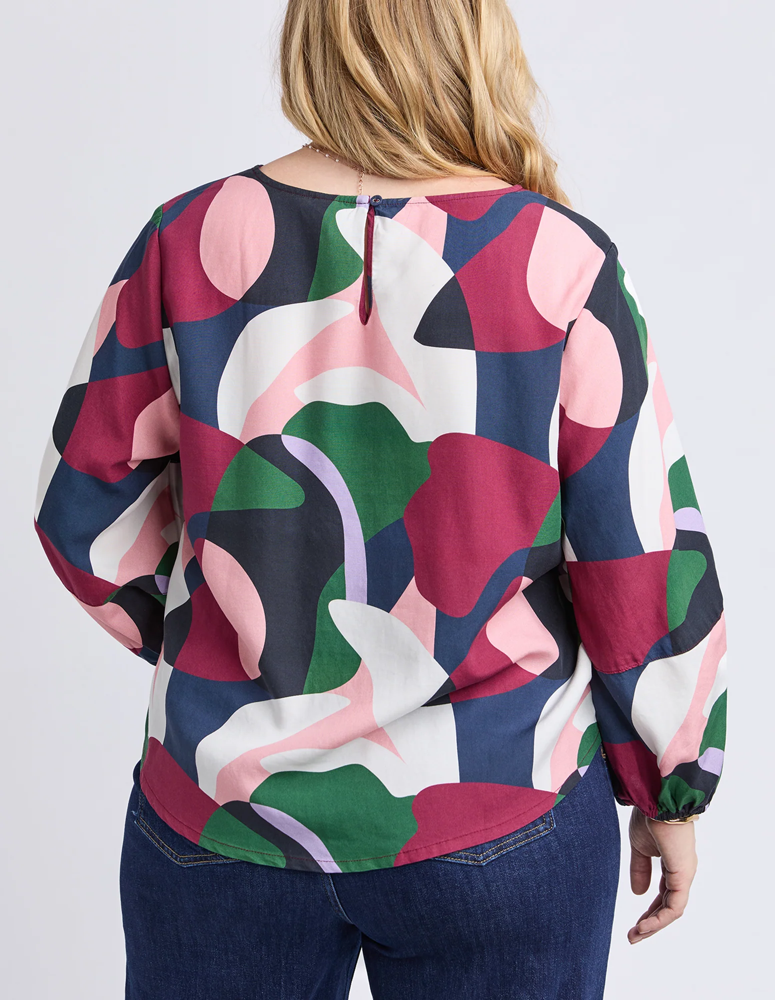 Ronja Top Abstract Print - Image 4