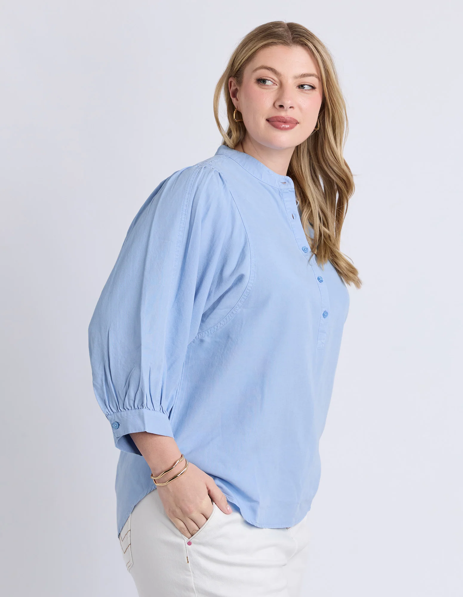 Rowan Shirt Light Blue - Image 10