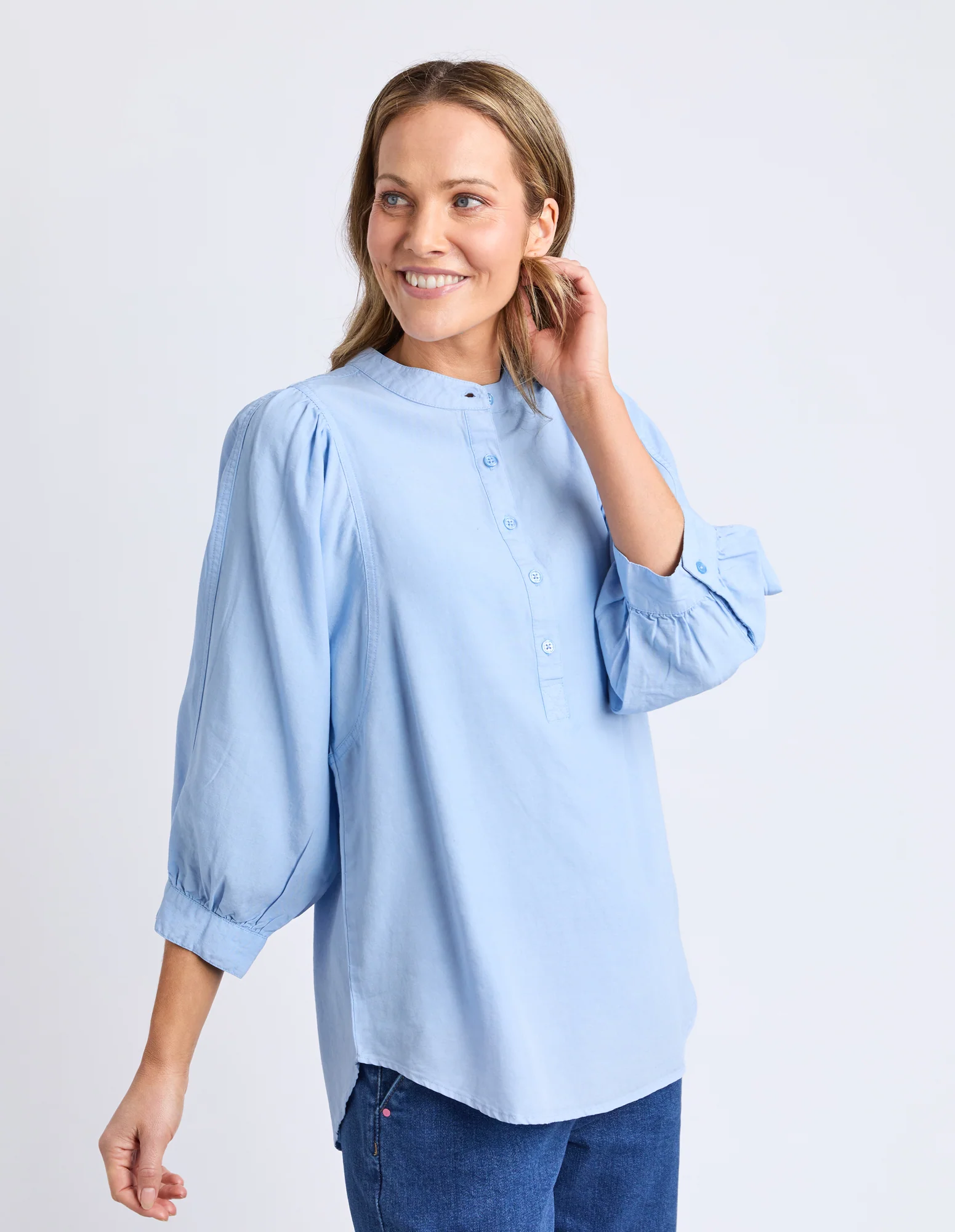 Rowan Shirt Light Blue - Image 4