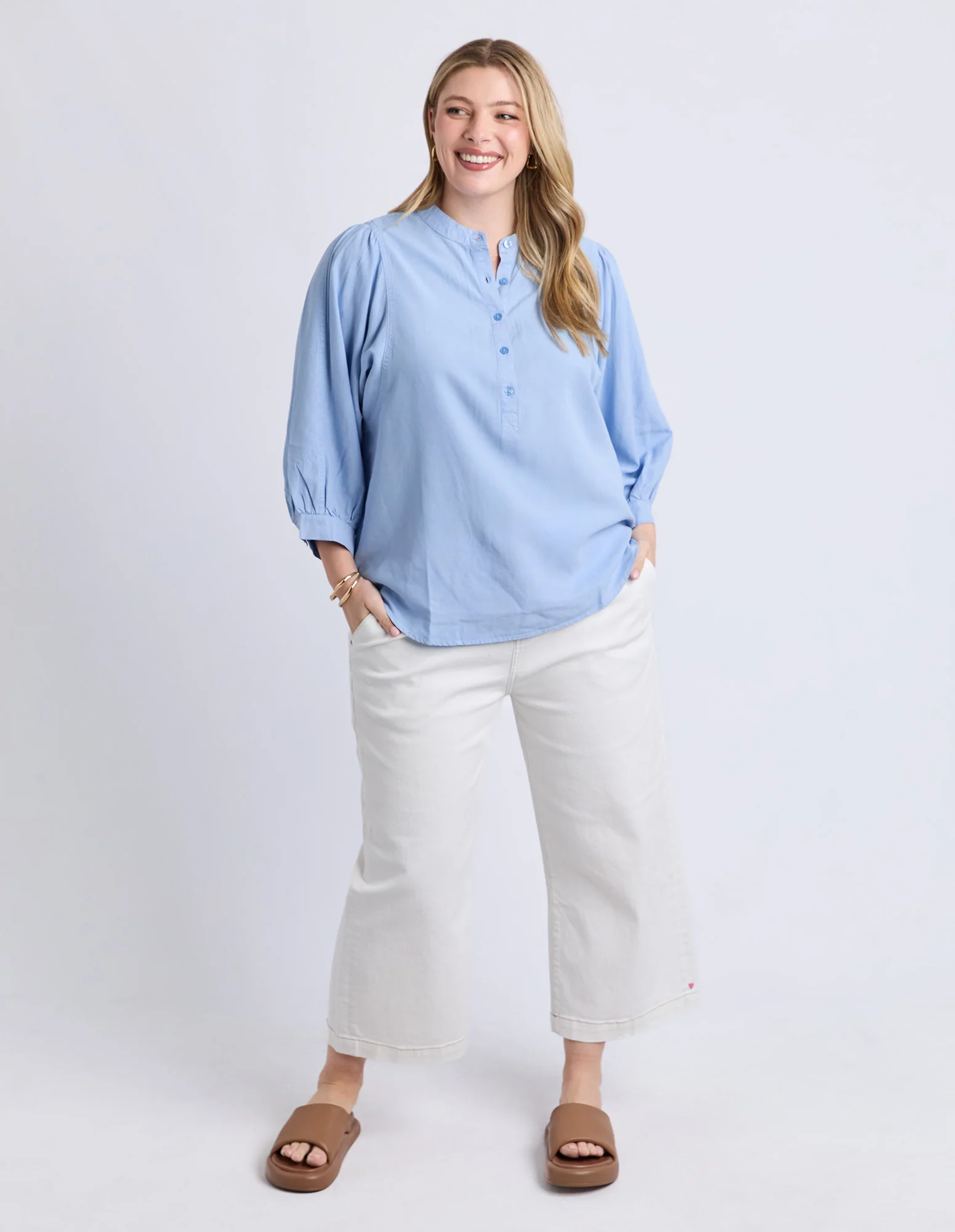 Rowan Shirt Light Blue - Image 7