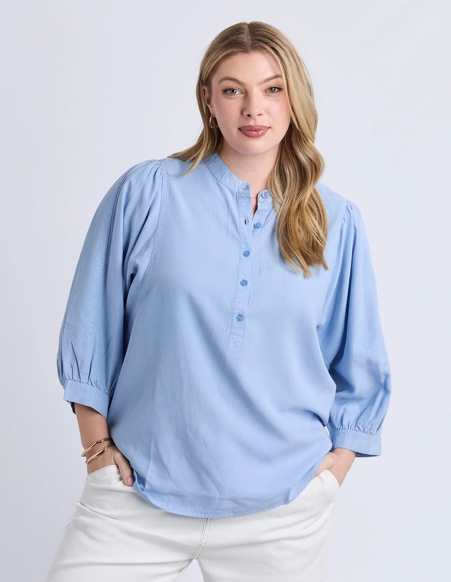 Rowan Shirt Light Blue - Image 8