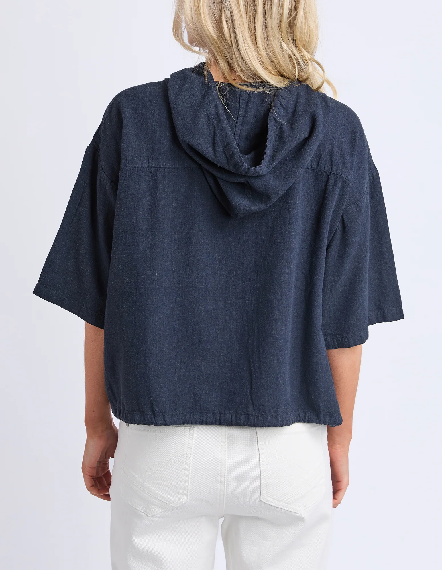 Saltair Lightweight Jacket Navy - Image 3