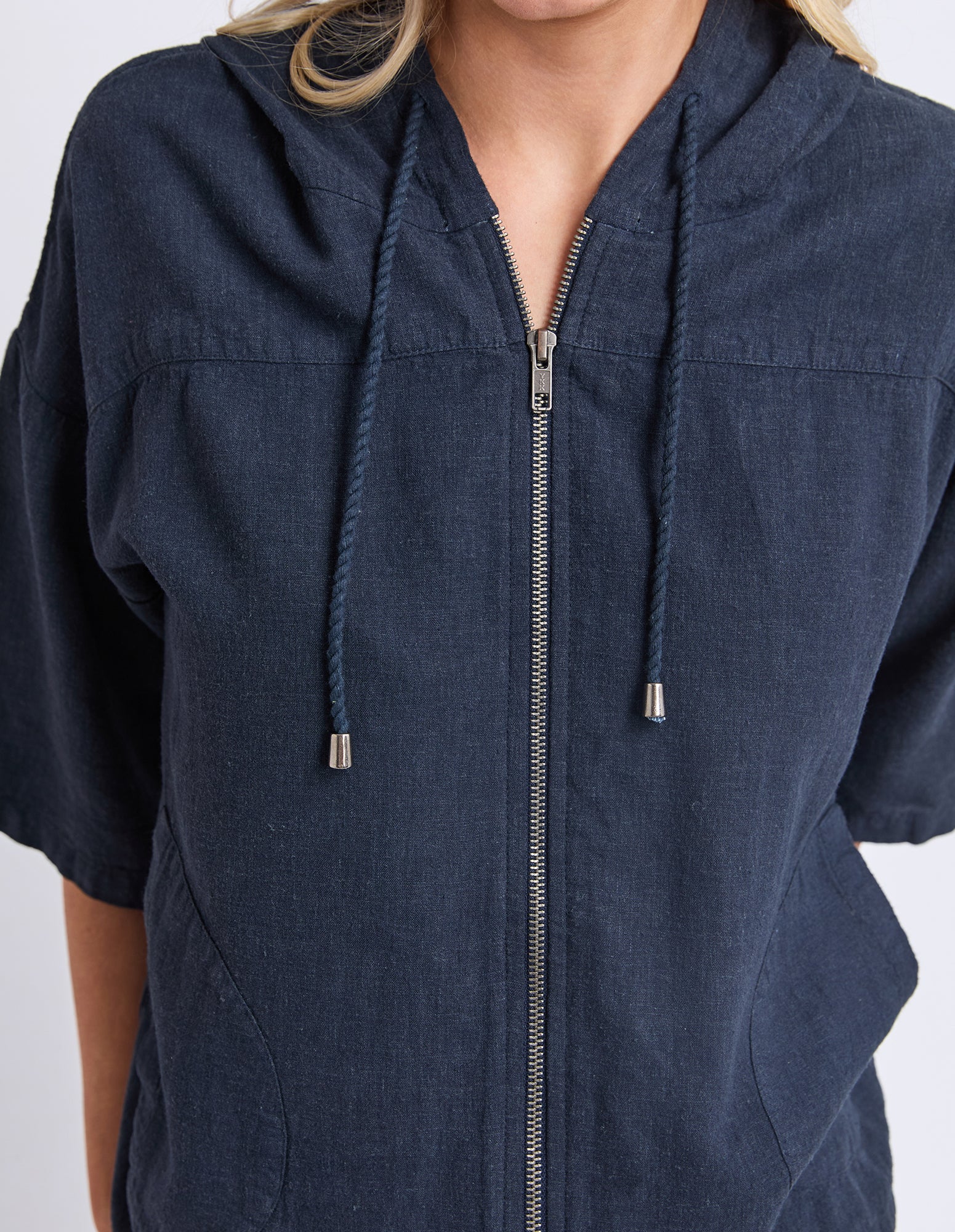 Saltair Lightweight Jacket Navy - Image 5