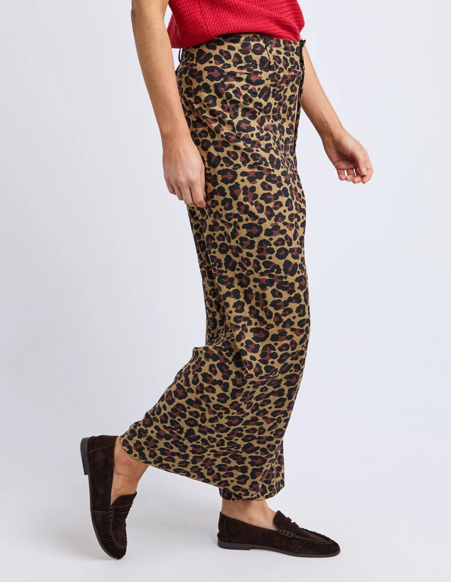 Saskia Pant Animal Print - Image 4
