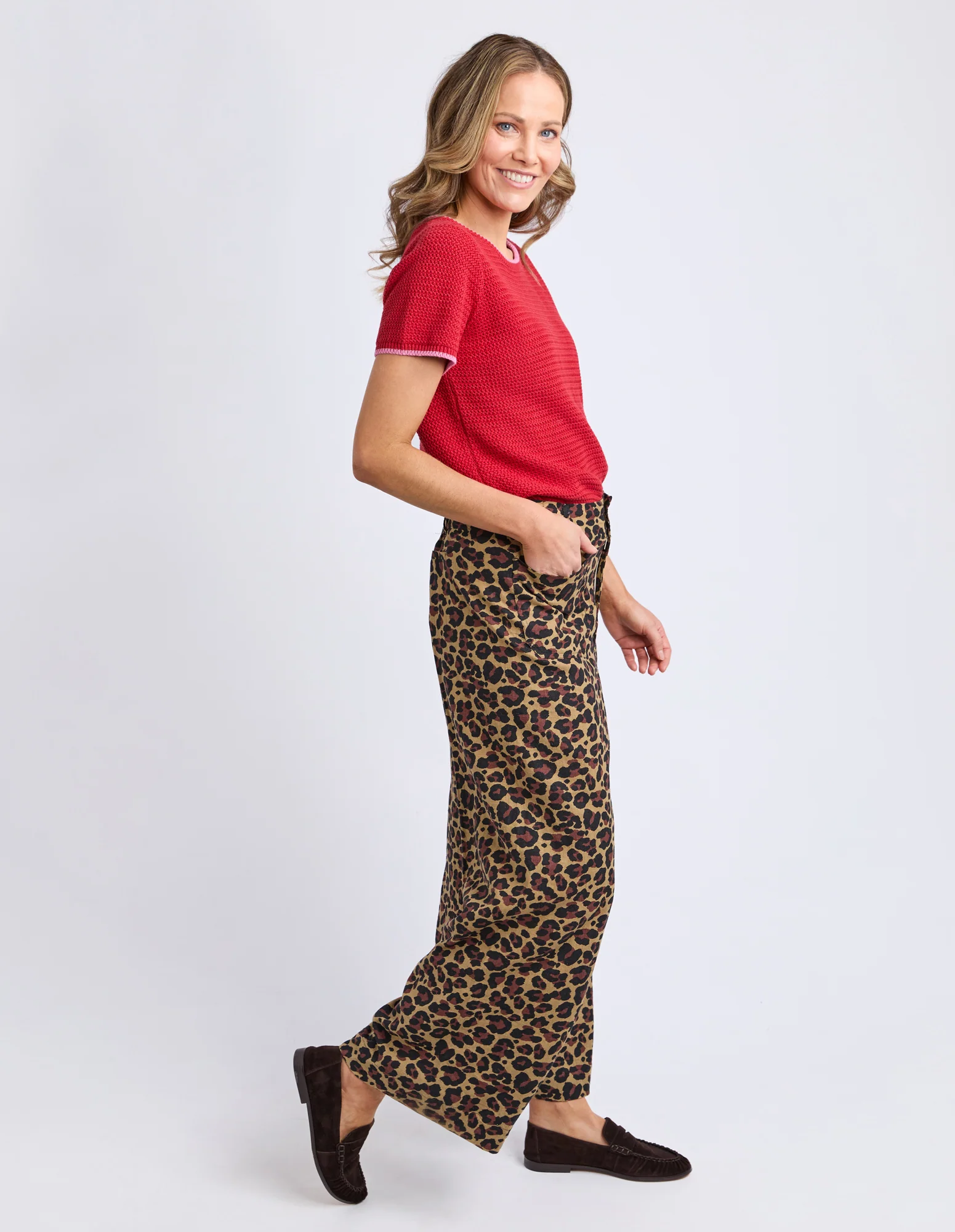 Saskia Pant Animal Print - Image 6