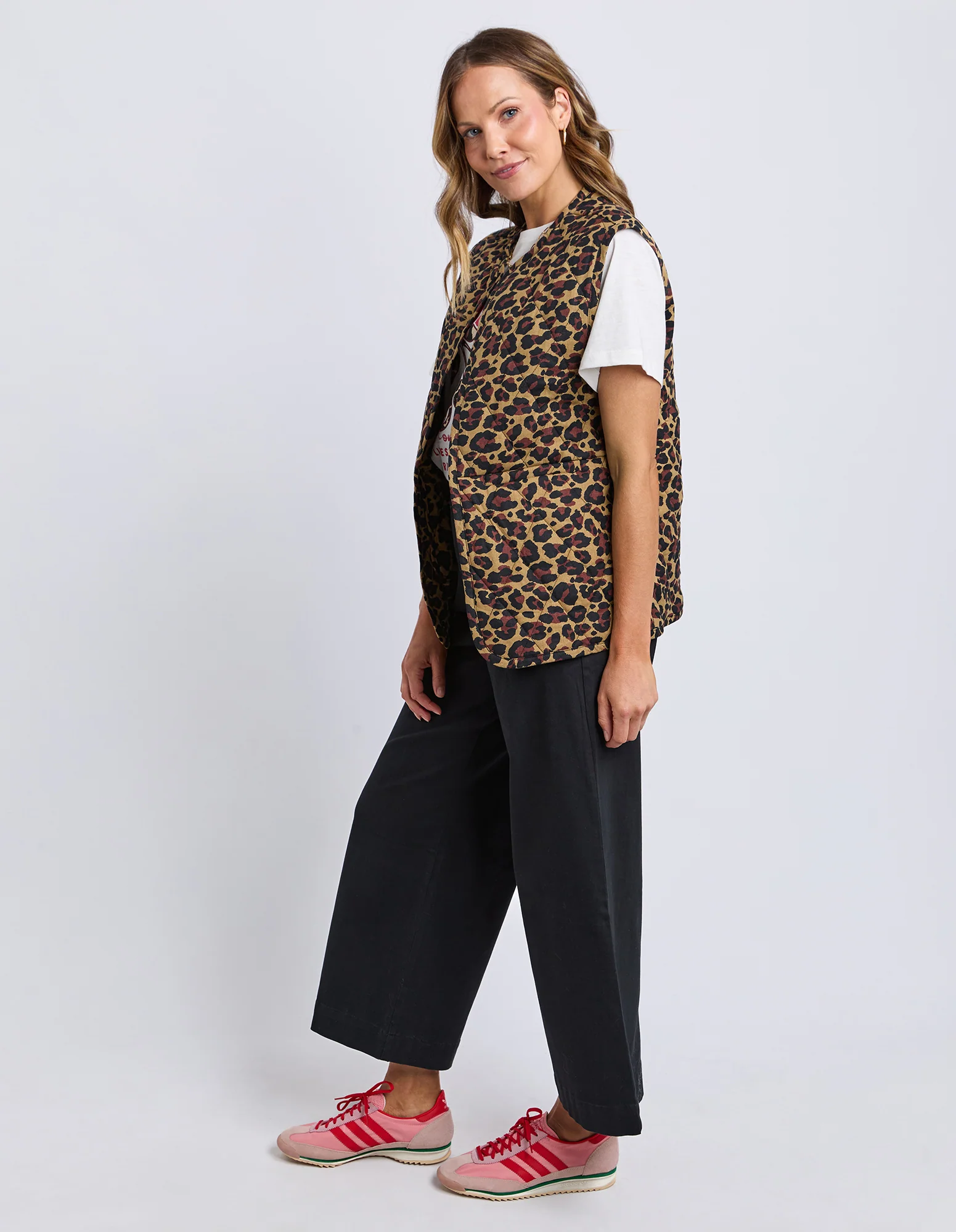 Saskia Vest Animal Print - Image 6
