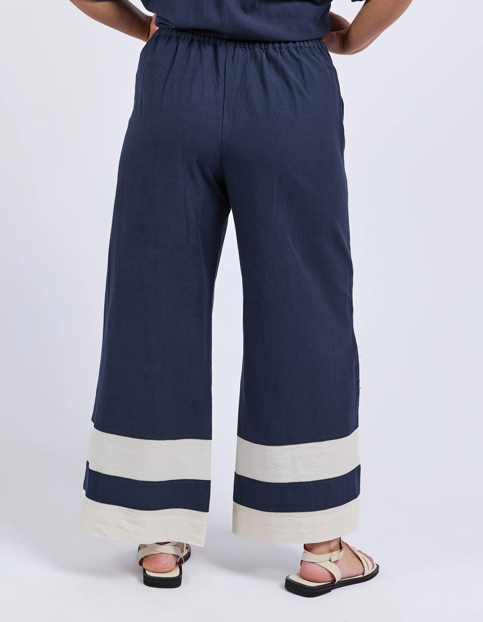 Scarlet Pant Navy Stripe - Image 4