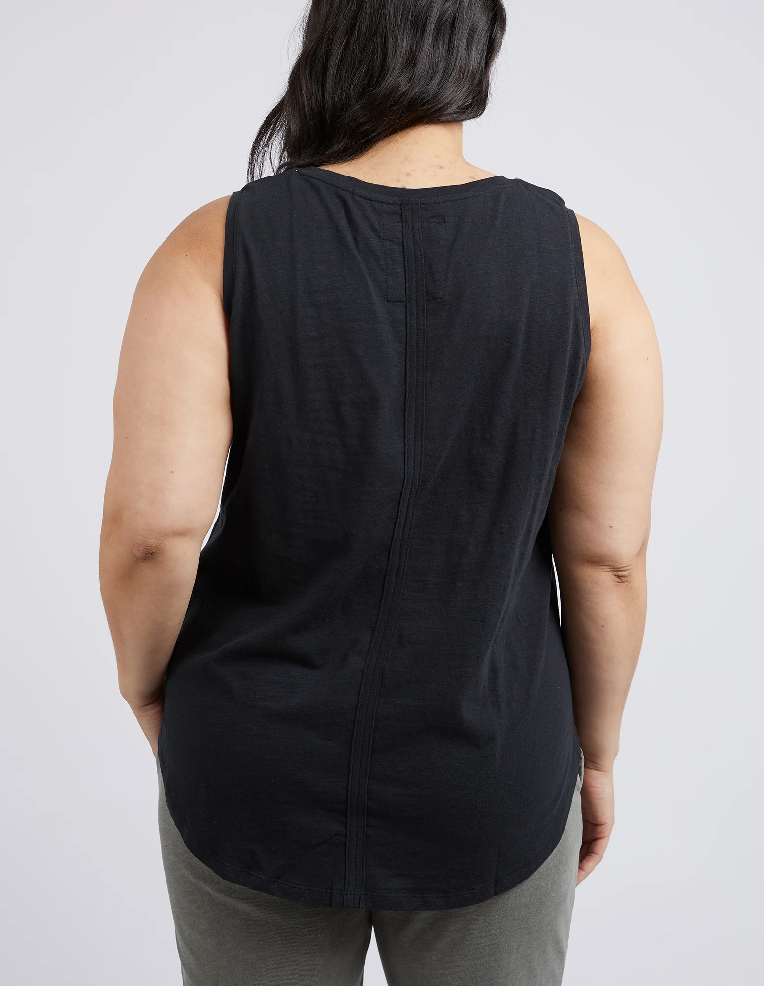 Scoop Tank Black - Image 4