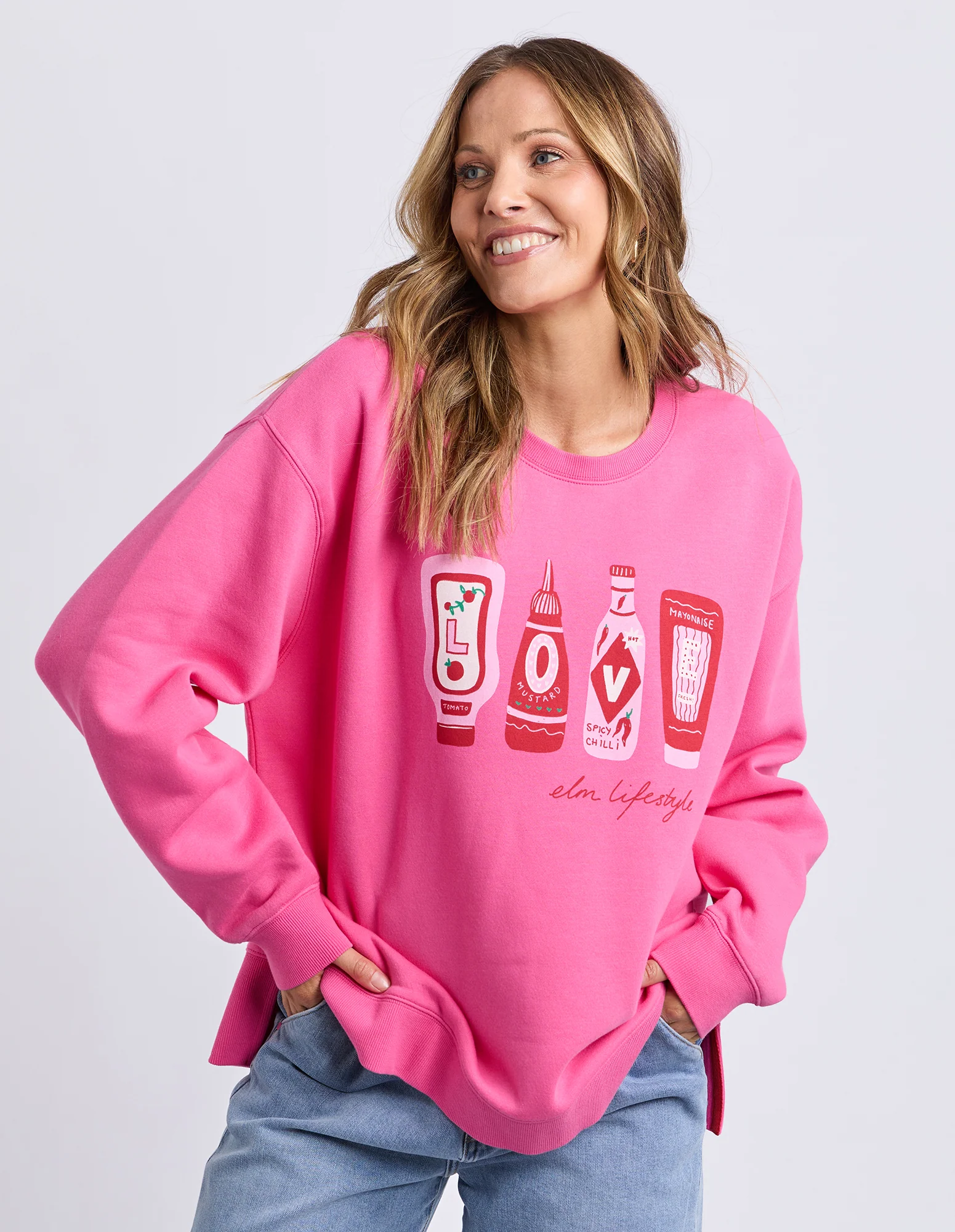 Secret Sauce Crew Hot Pink - Image 2