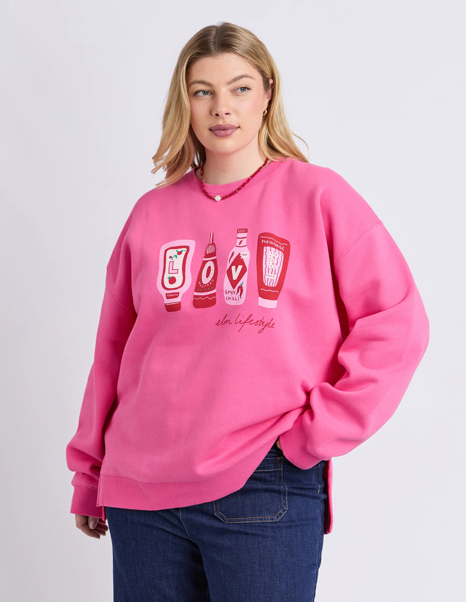 Secret Sauce Crew Hot Pink - Image 3