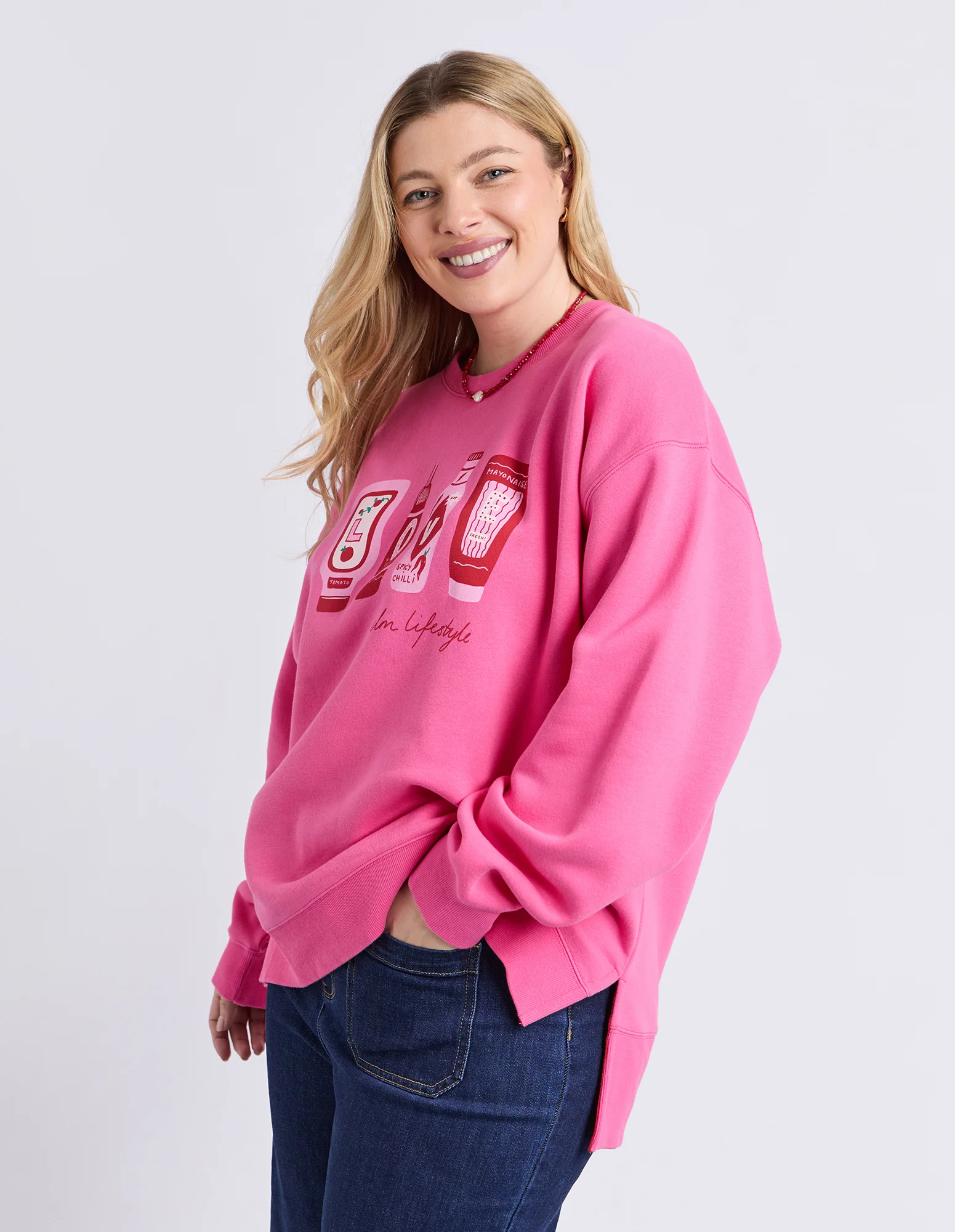 Secret Sauce Crew Hot Pink - Image 9