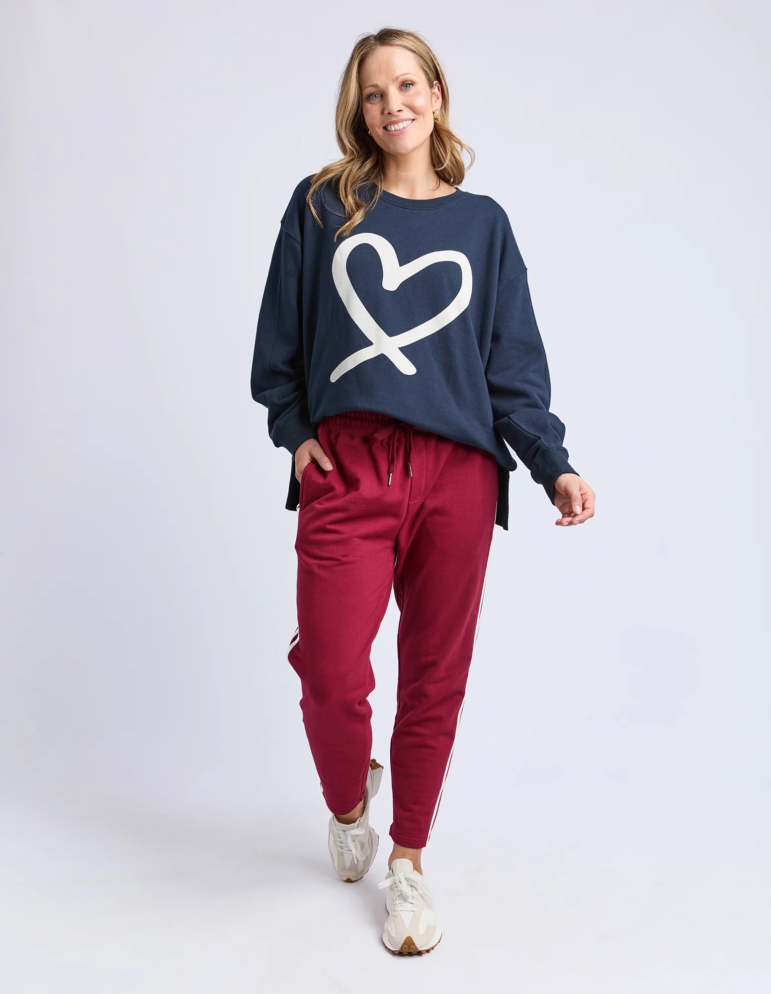 Sigrid Lounge Pant Maroon - Image 12
