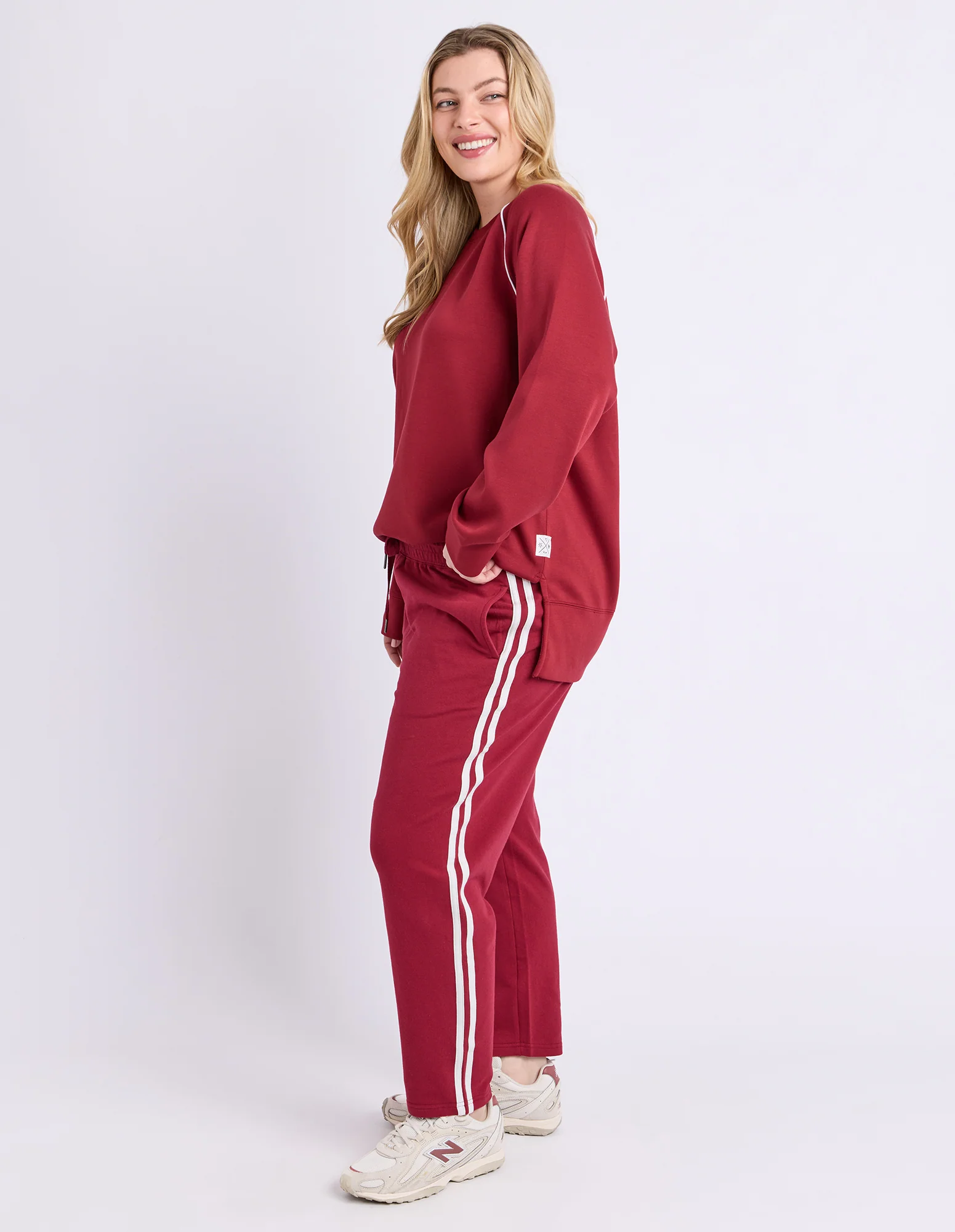 Sigrid Lounge Pant Maroon - Image 7