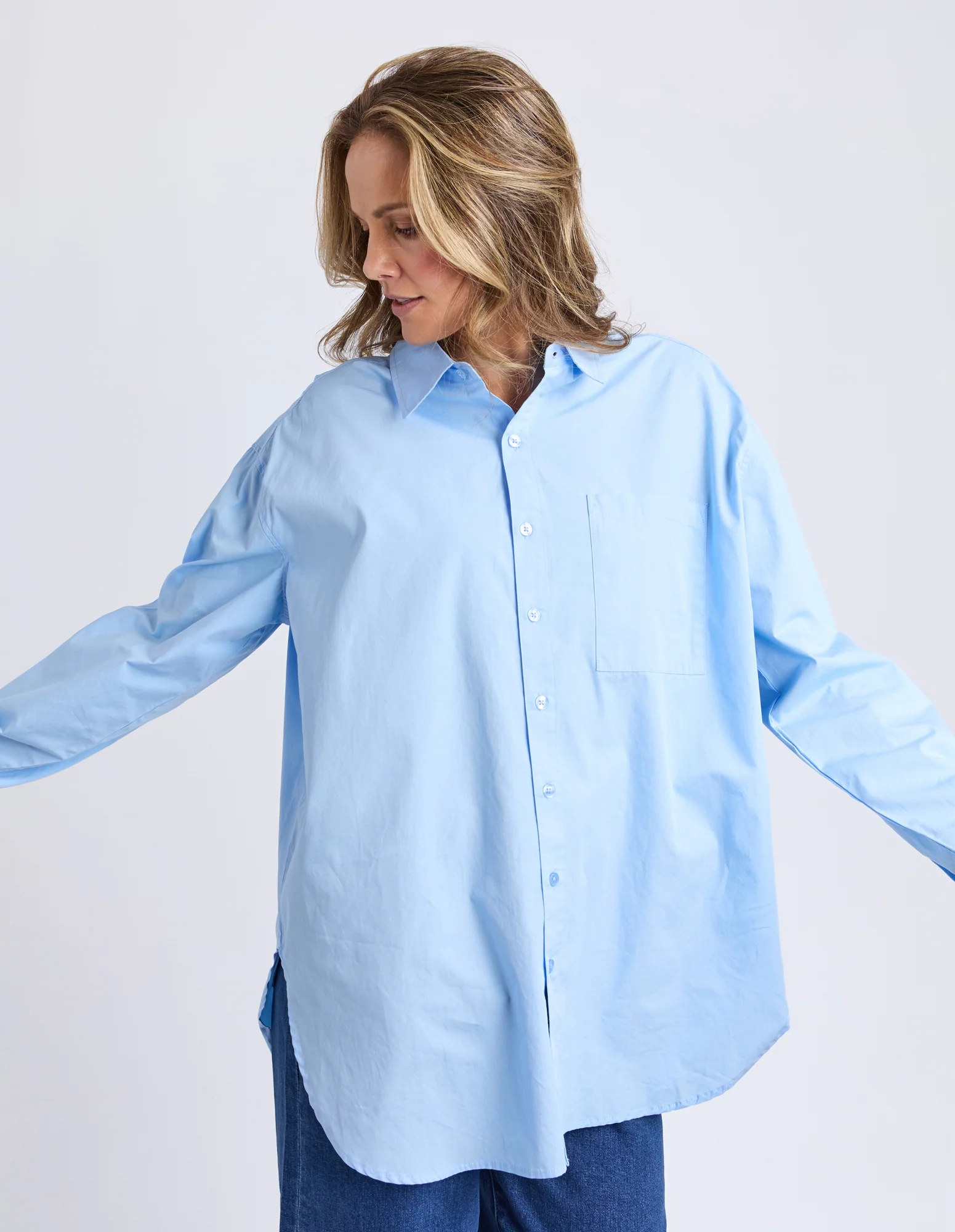 Sky Shirt Light Blue - Image 5