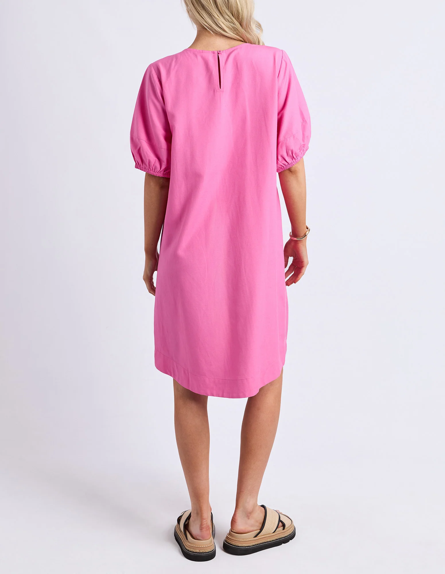 Sophia Dress Hot Pink - Image 11
