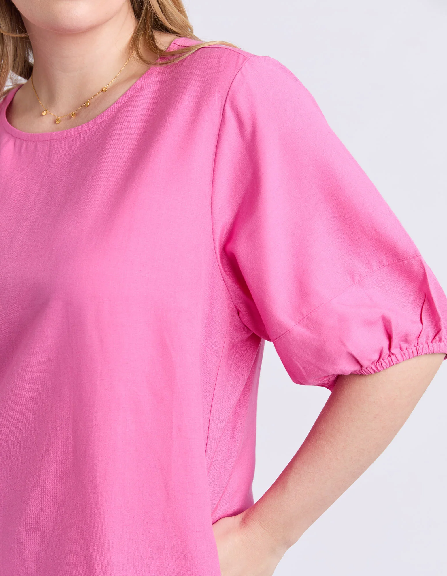 Sophia Dress Hot Pink - Image 6