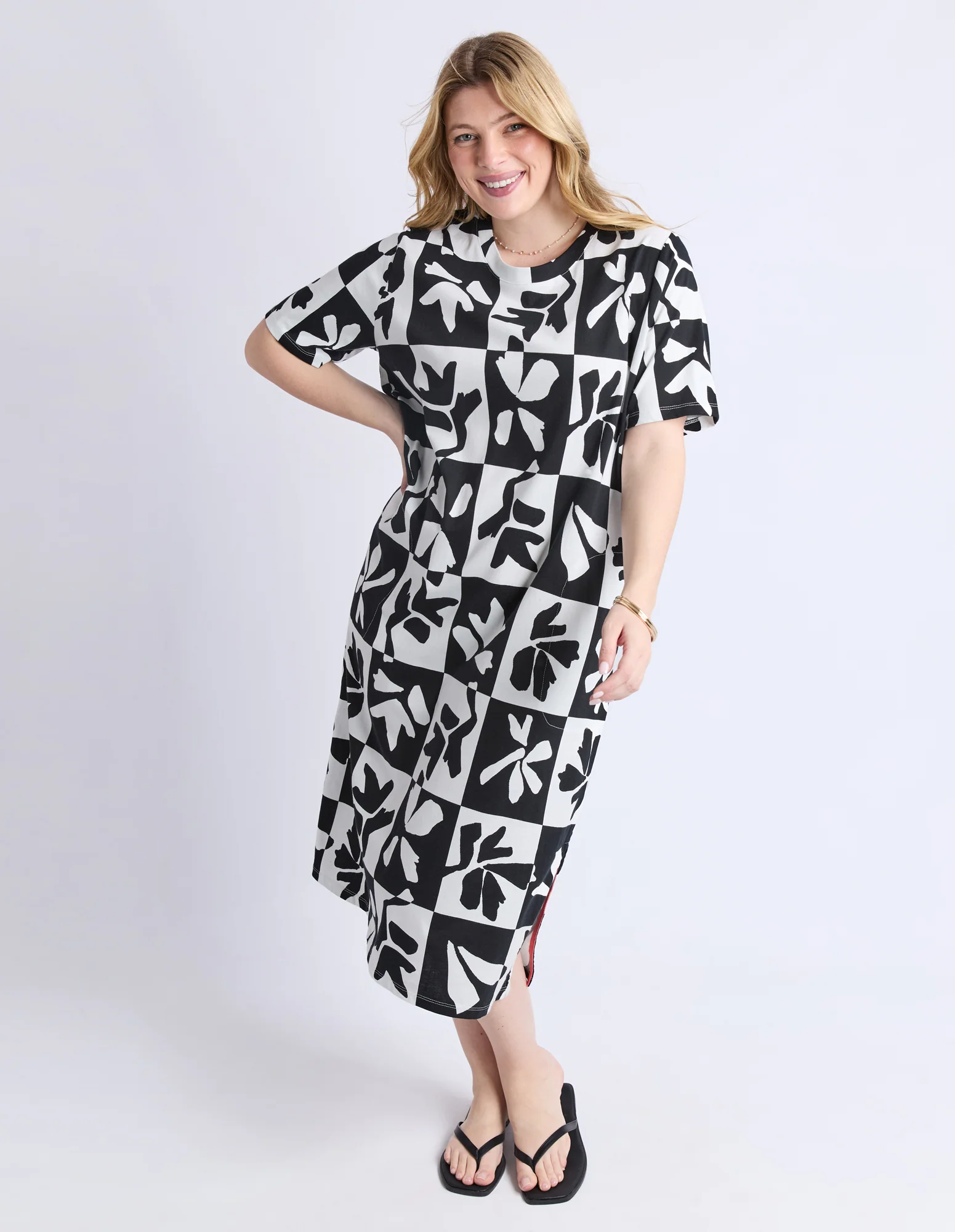 Splice Dress Yardage Print - Image 3