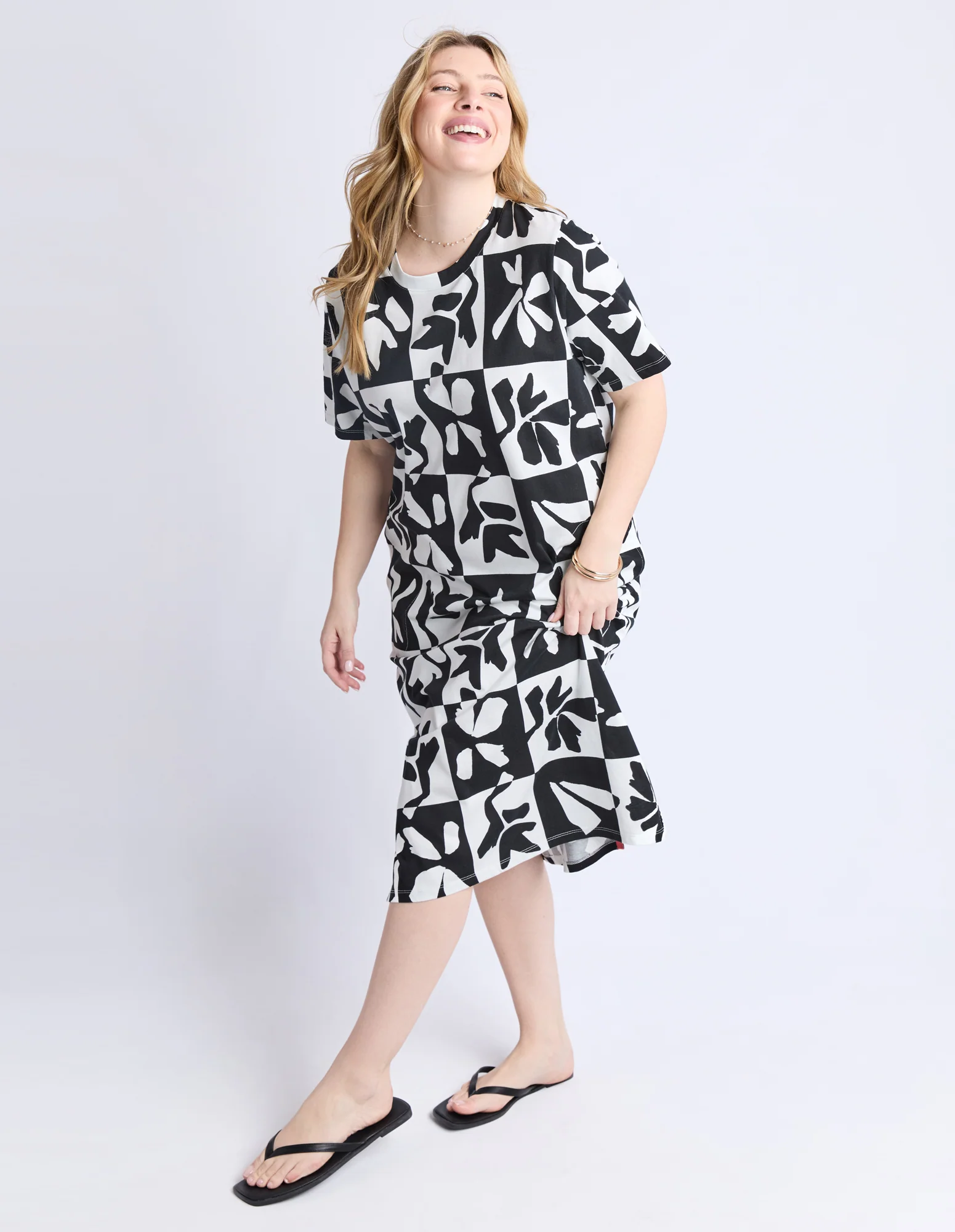 Splice Dress Yardage Print - Image 7