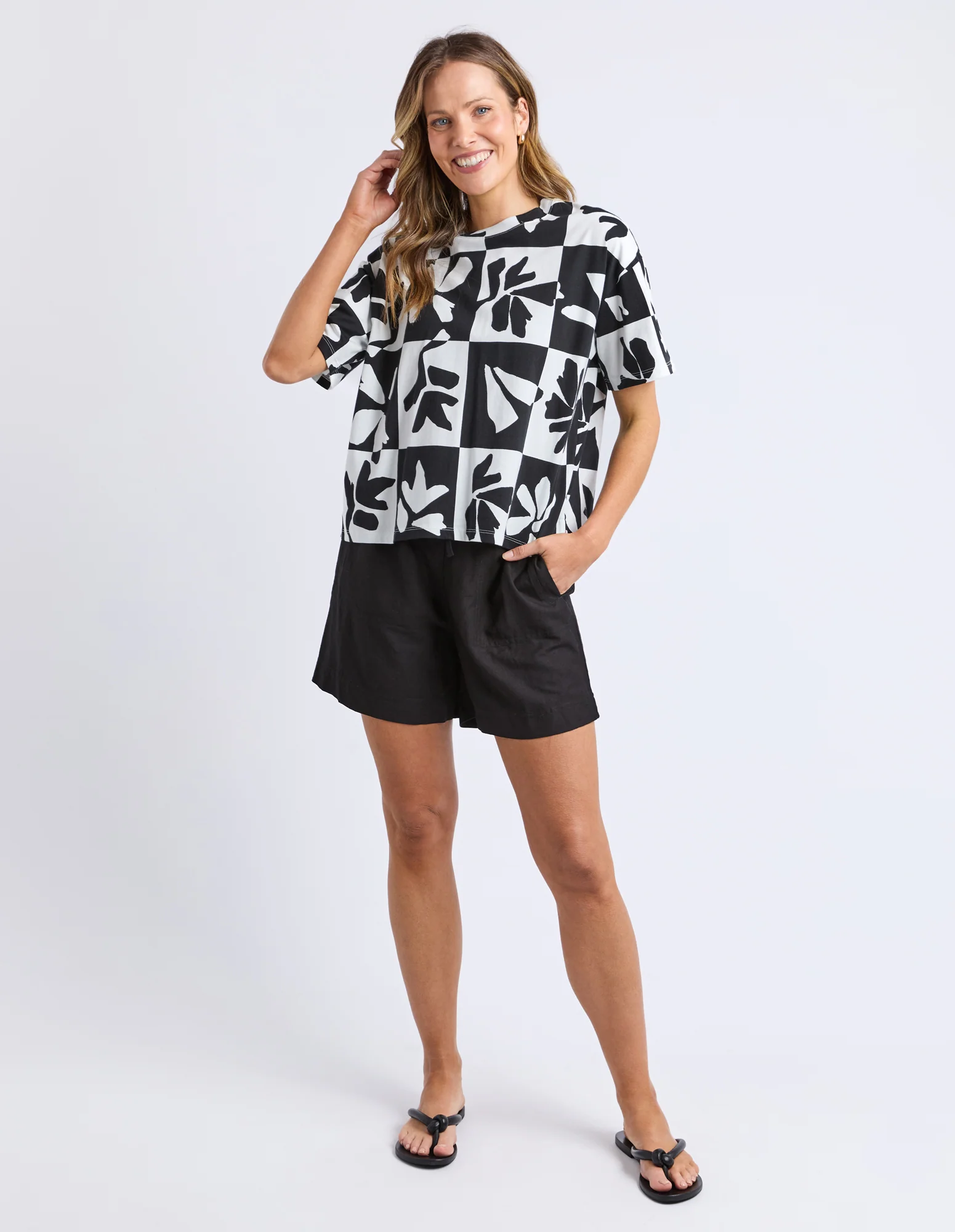 Splice Tee -  Yardage Prt - Image 12