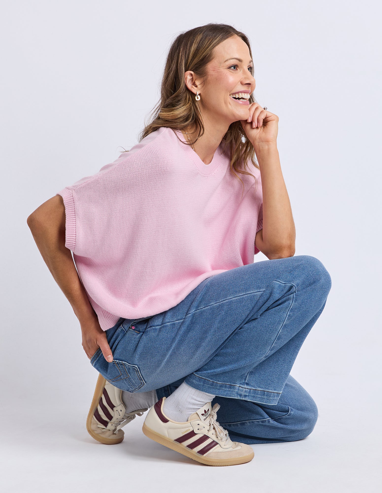 Sunset Pop Knit Pink Lady - Image 6