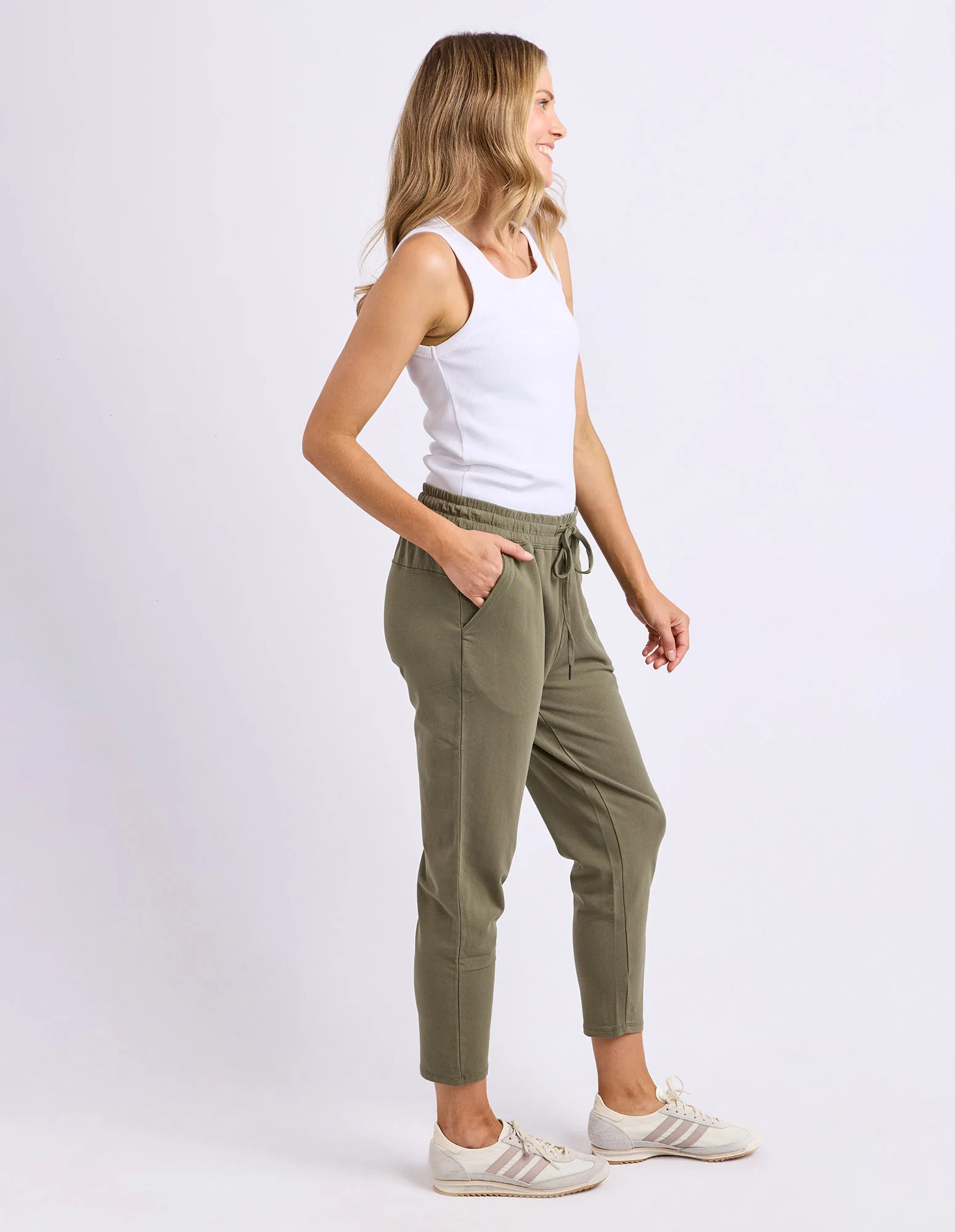 Suzie Track Pant Four Leaf Clover - Image 6