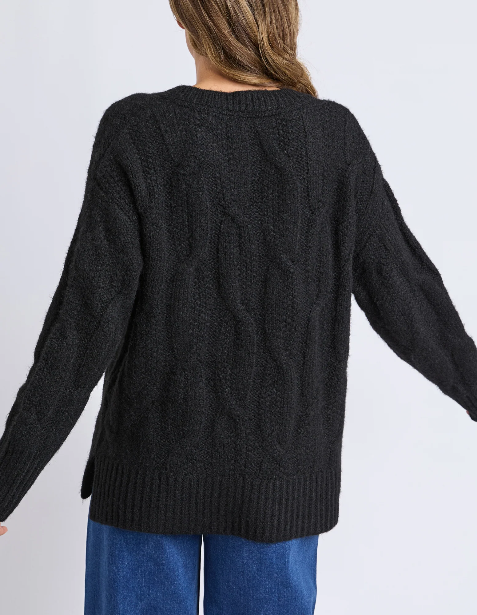 Tallulah Cable Knit Black - Image 3