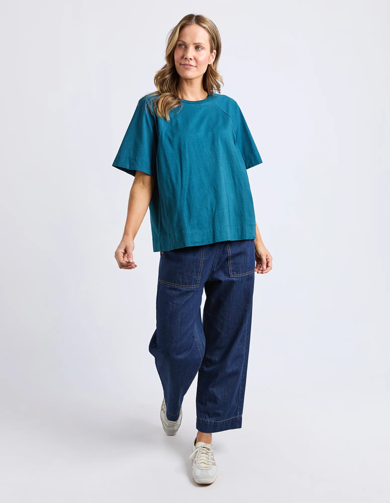 Terese Top Teal - Image 2