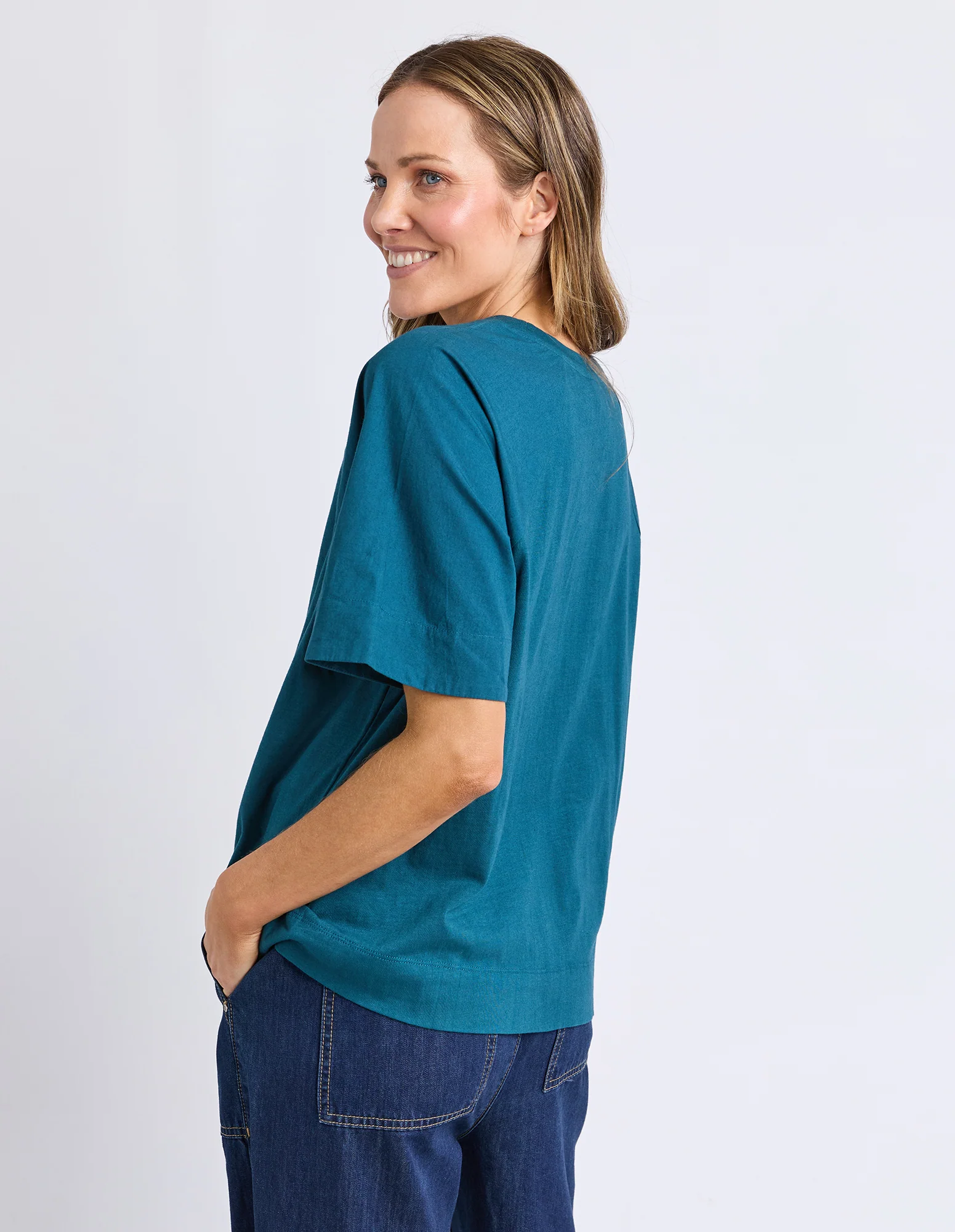 Terese Top Teal - Image 3