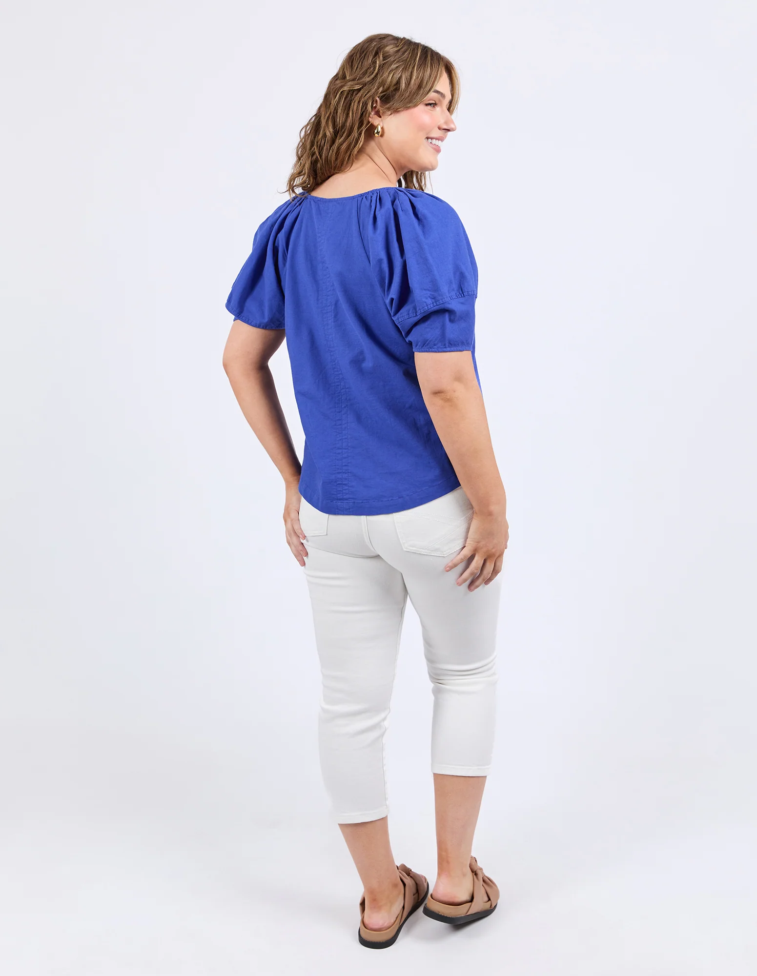 The Grove Top Ocean Blue - Image 3