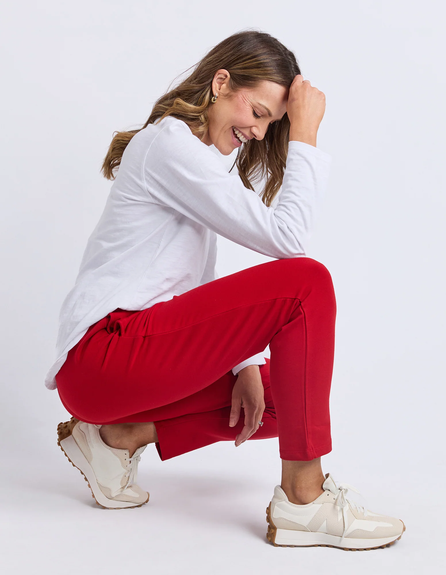 The Lobby Pant Cranberry - Image 9