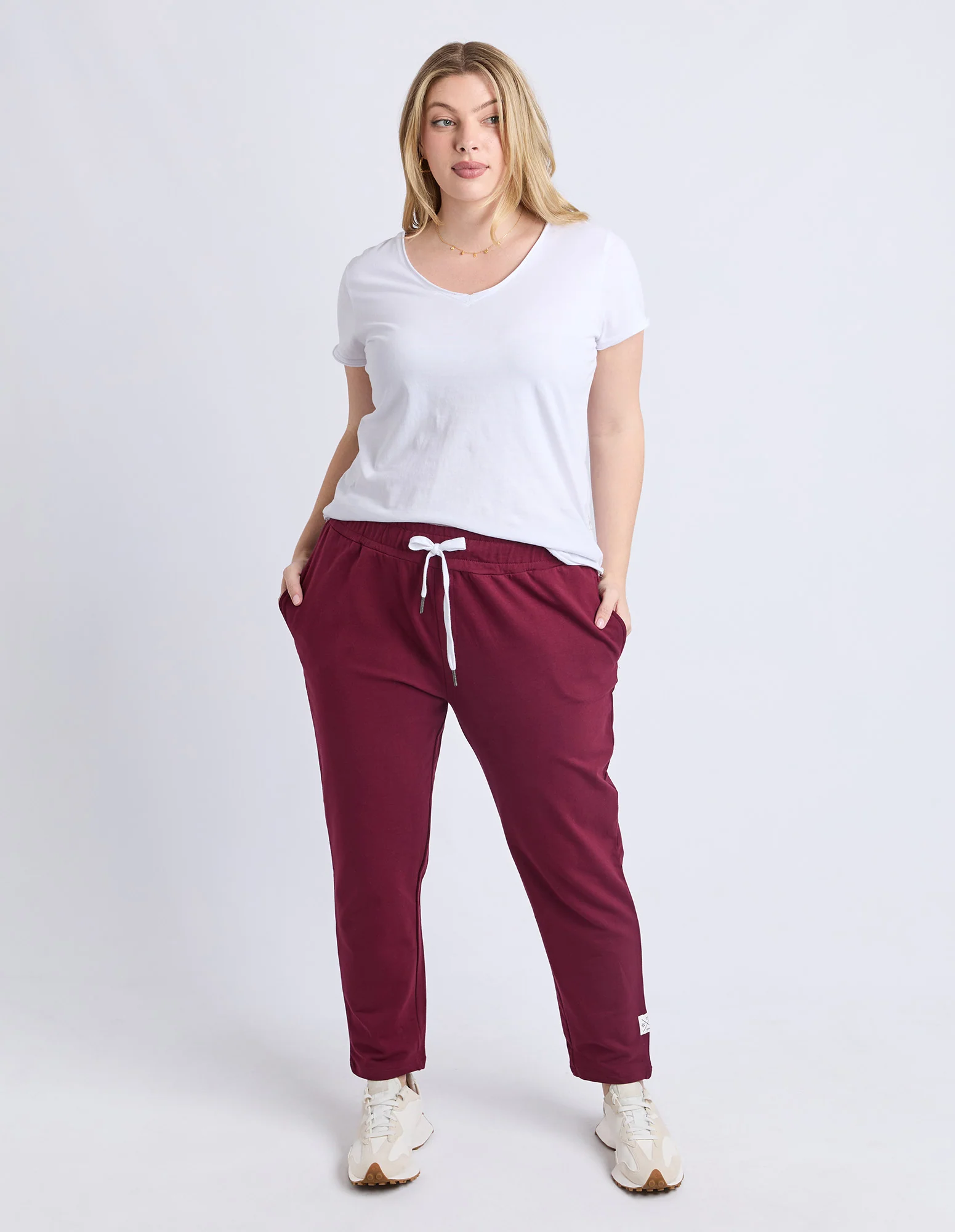 The Lobby Pant Plum - Image 3