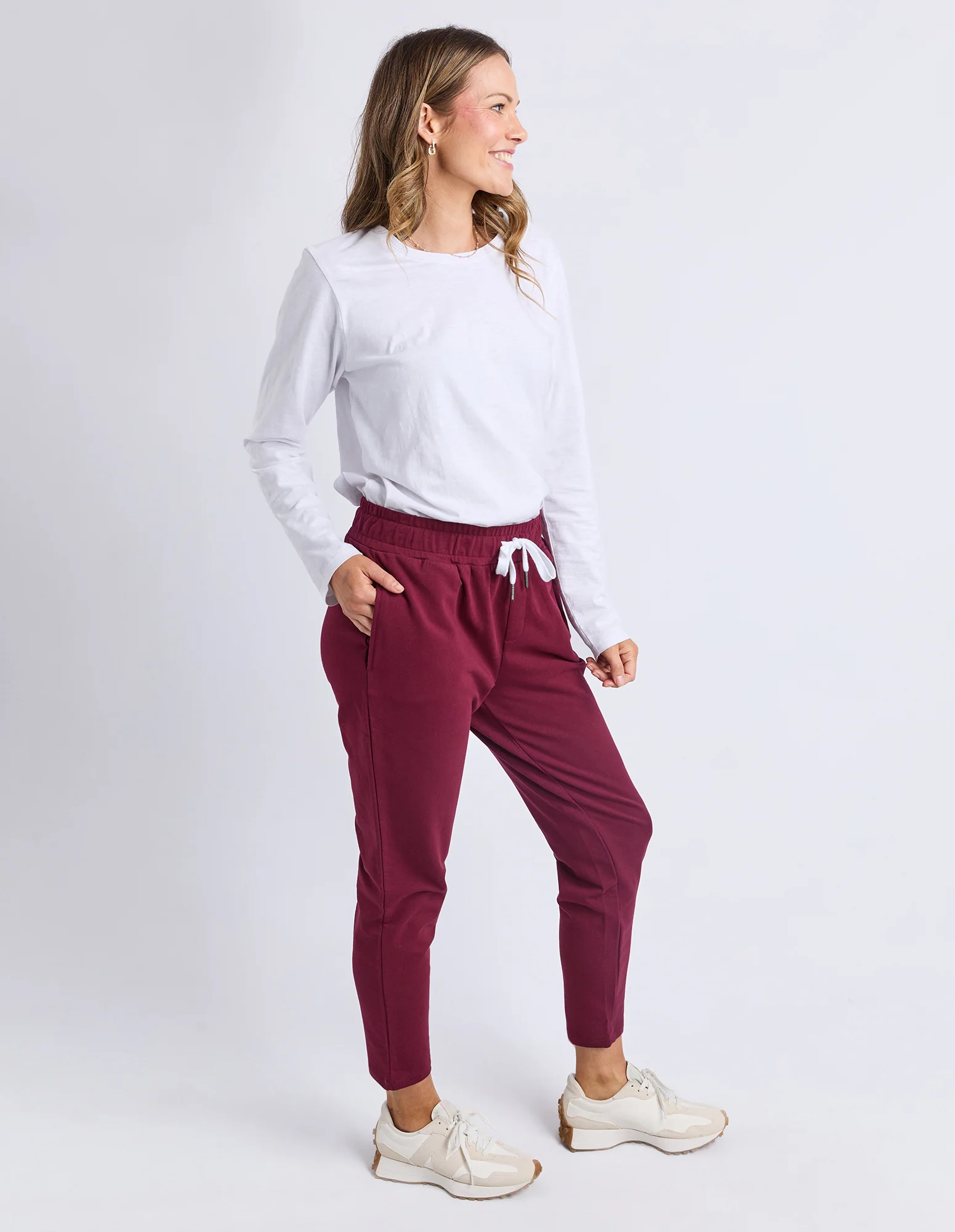 The Lobby Pant Plum - Image 8