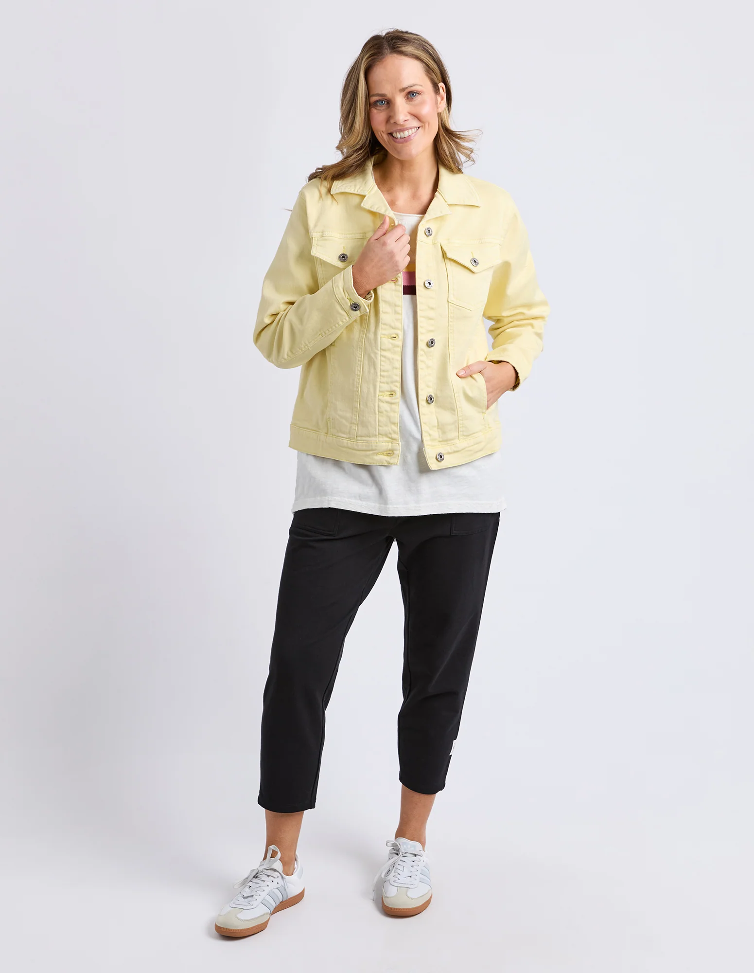 Tilly Jacket Pale Lemon - Image 2
