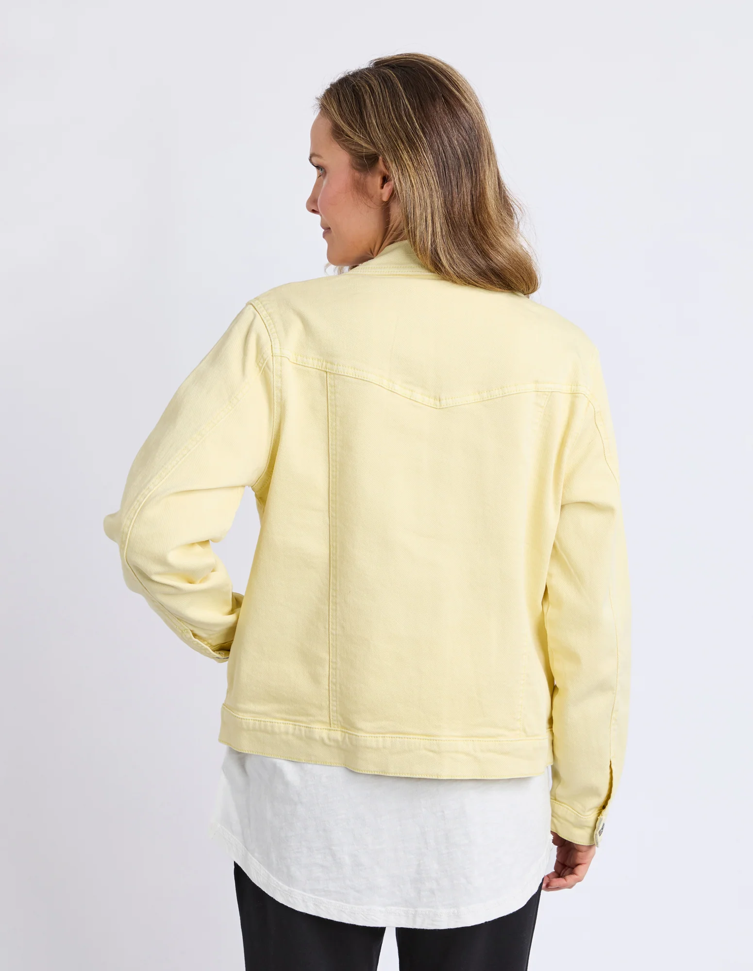 Tilly Jacket Pale Lemon - Image 3