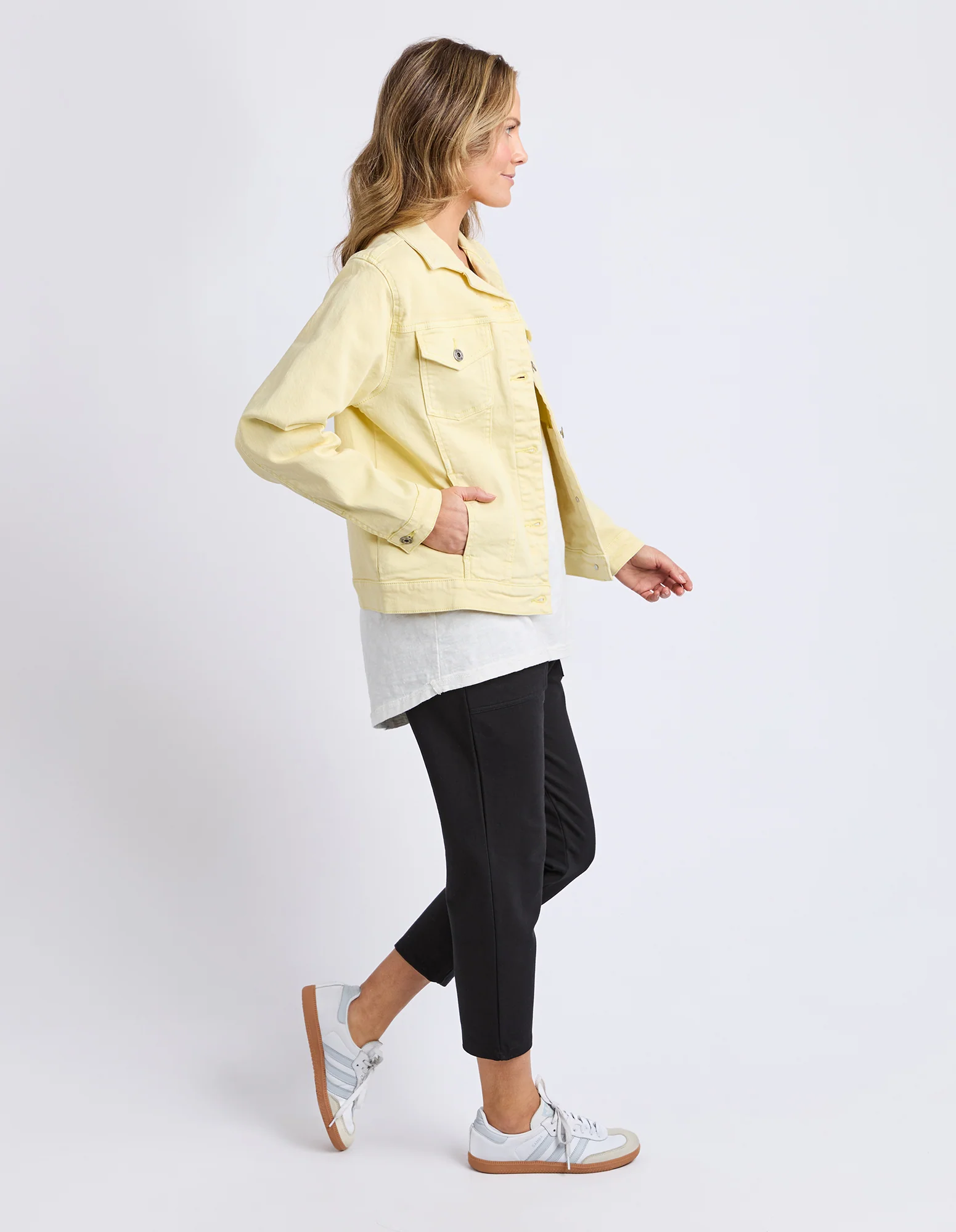 Tilly Jacket Pale Lemon - Image 6