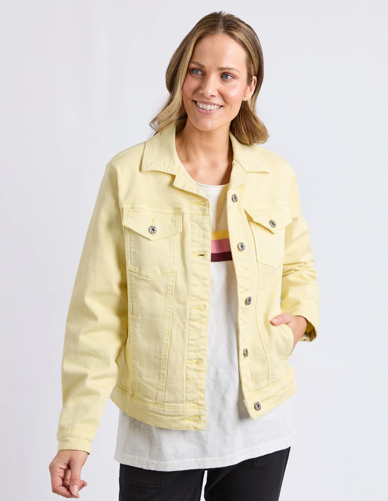 Tilly Jacket Pale Lemon - Image 7