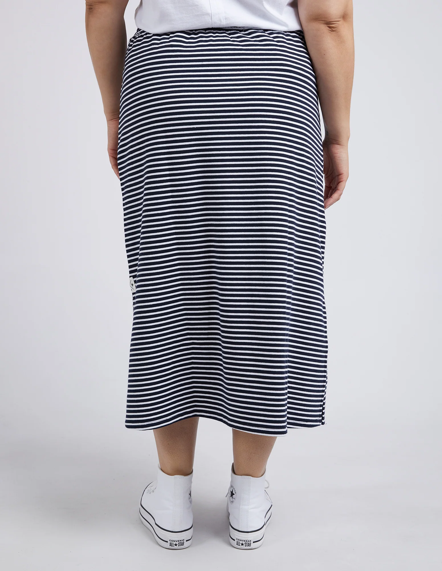 Travel Skirt Navy & White Stripe - Image 4