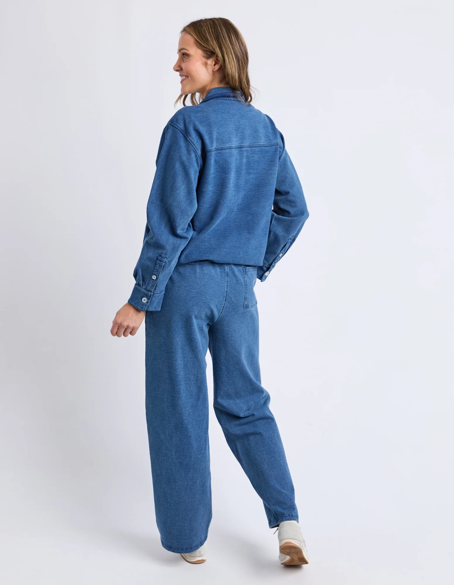 Valerie Trackpant Blue Denim Look - Image 6