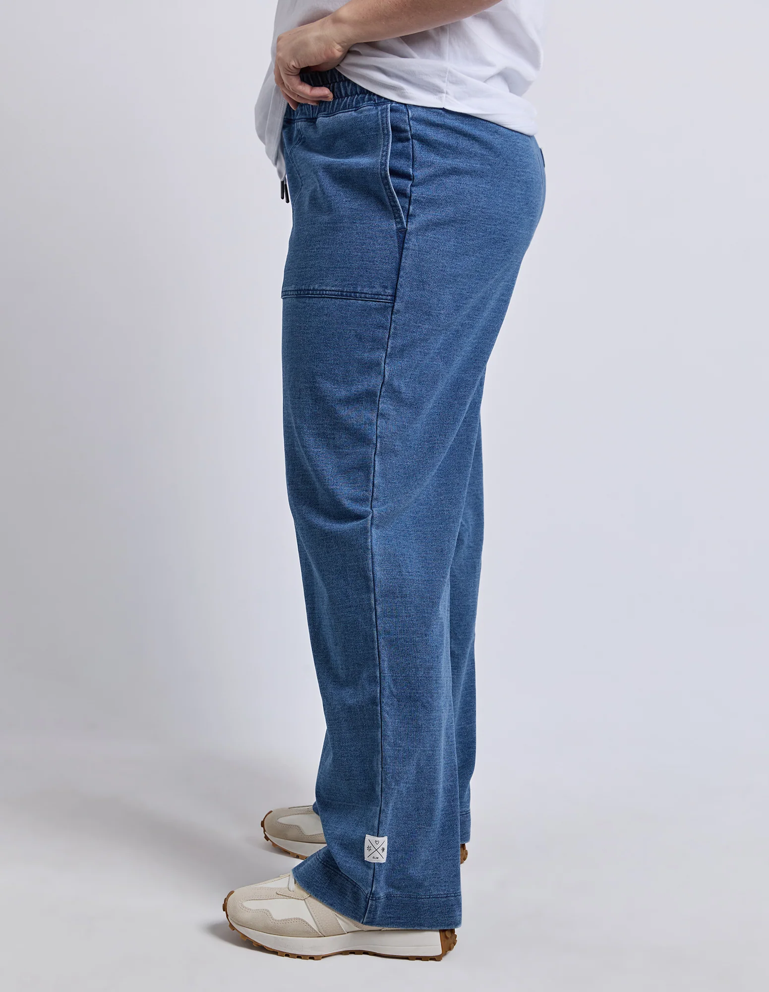 Valerie Trackpant Blue Denim Look - Image 9