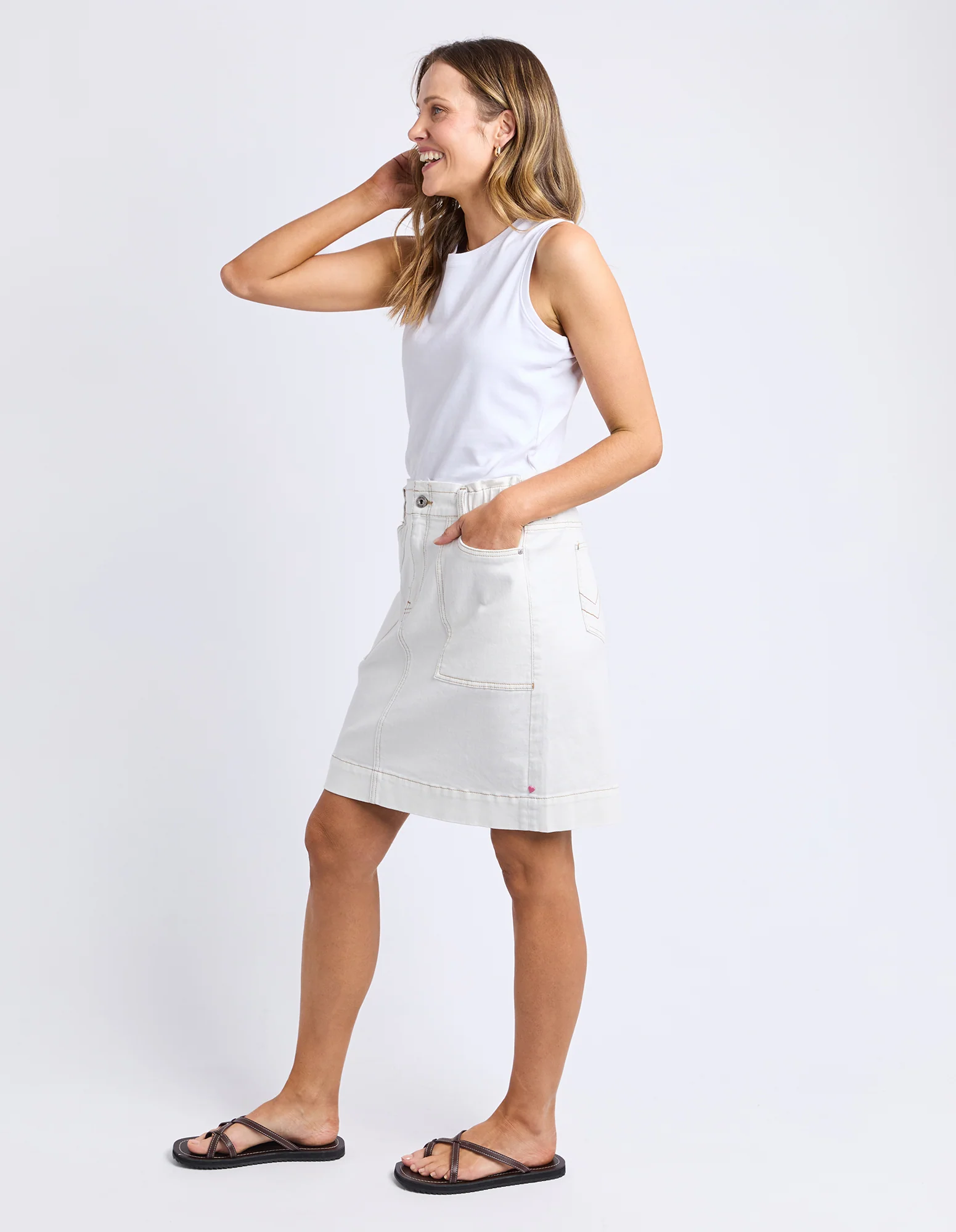 Vera Tank White - Image 6