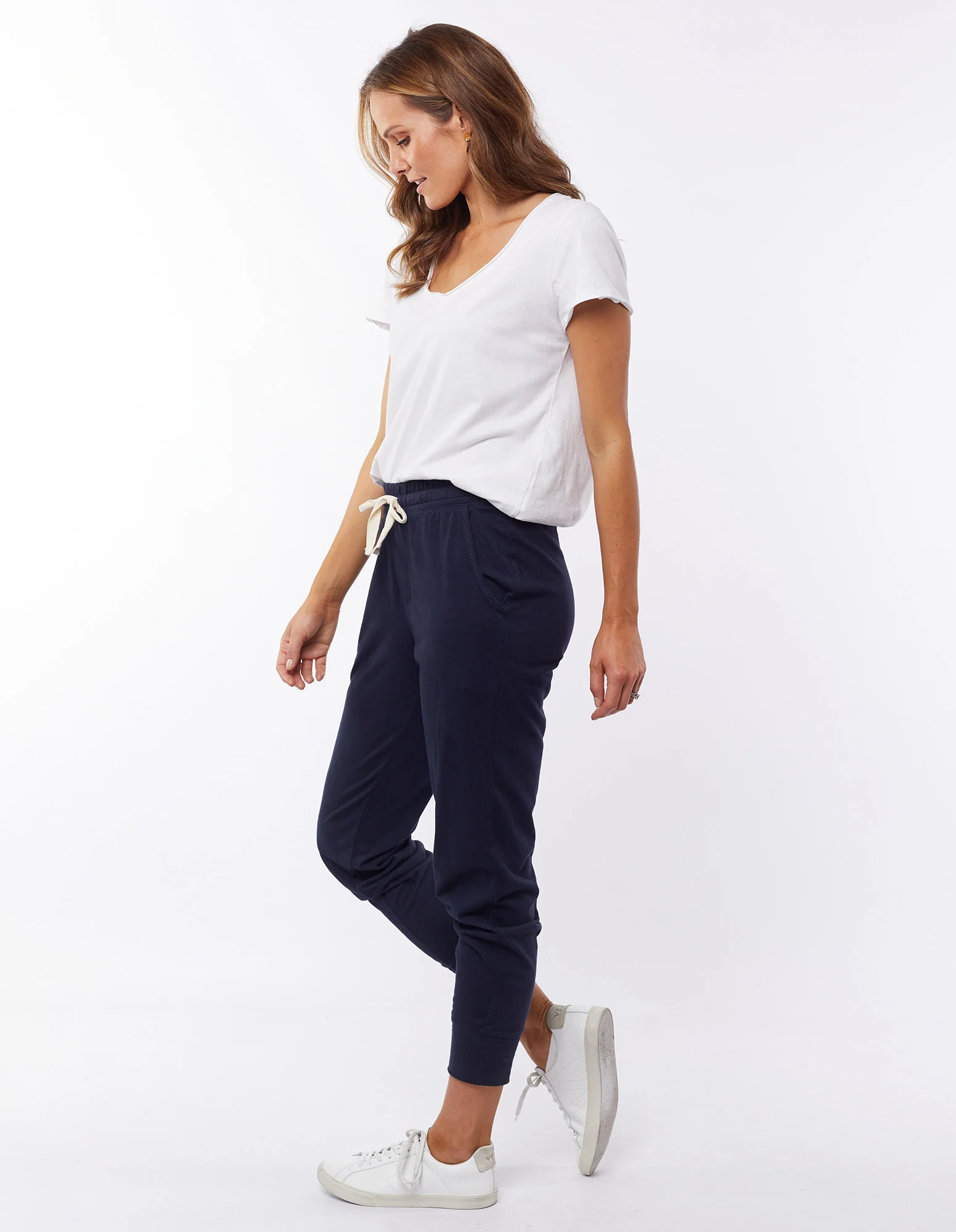Wash Out Lounge Pant Navy - Image 4