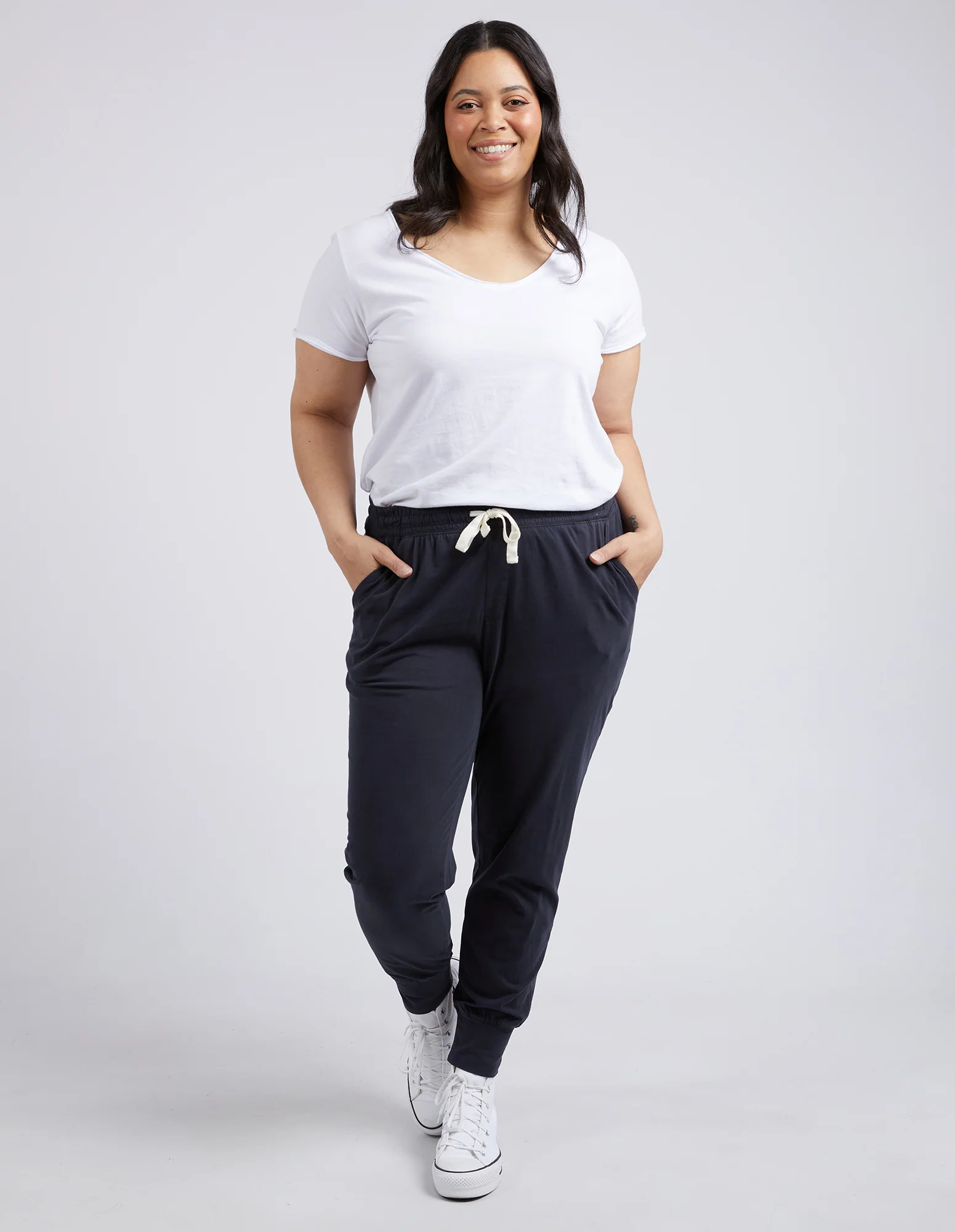 Wash Out Lounge Pant Navy - Image 7